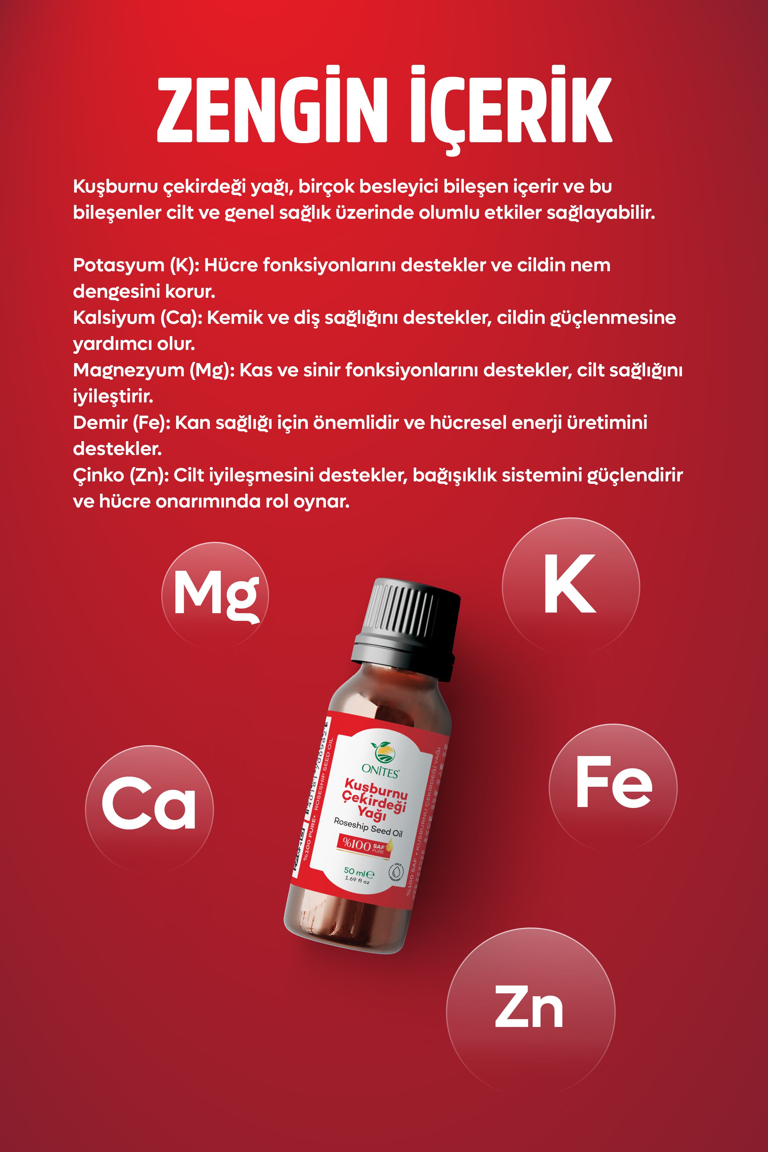 Kuşburnu Çekirdeği Yağı 50ml