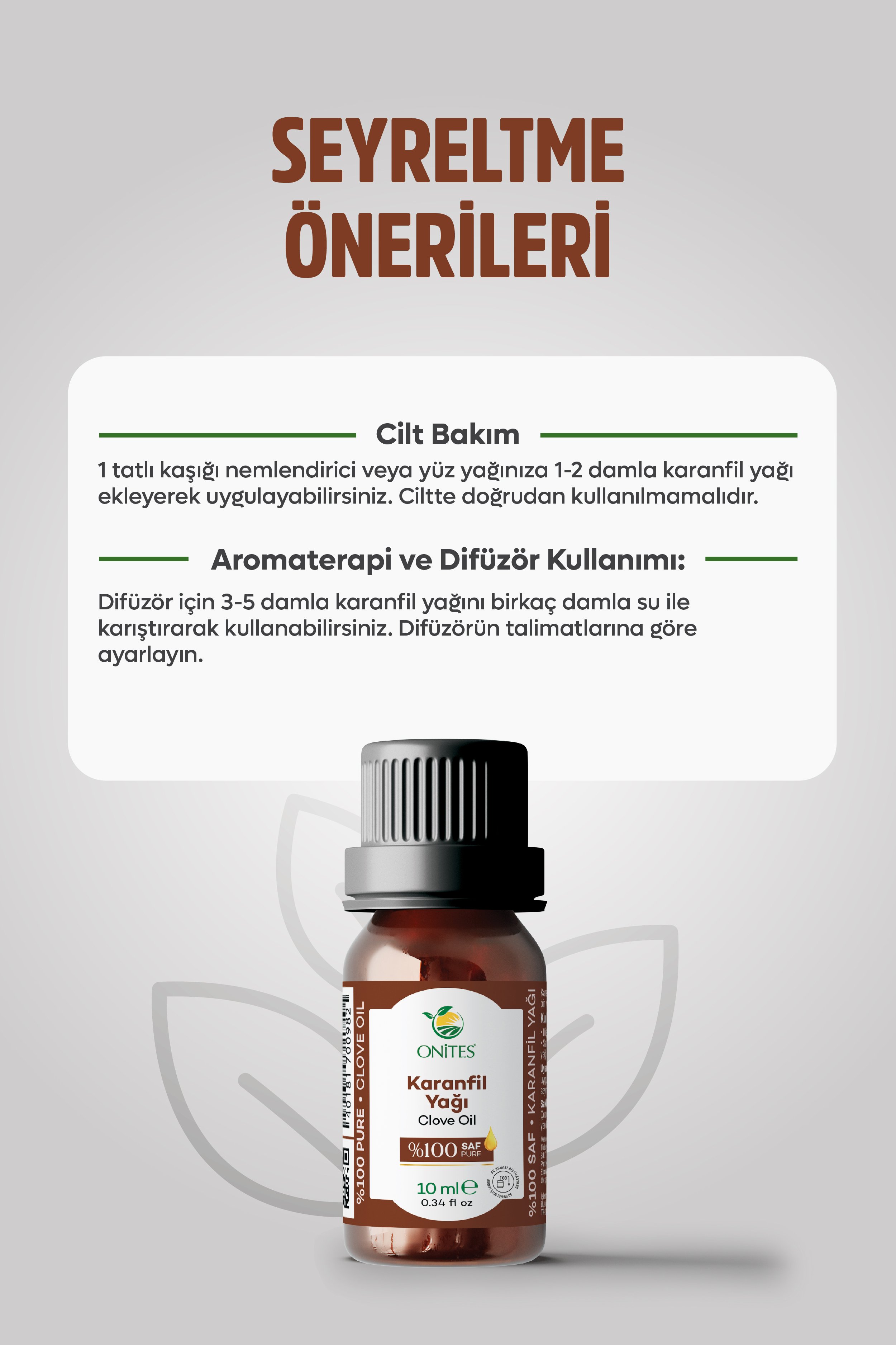 Karanfil Yağı 10ml