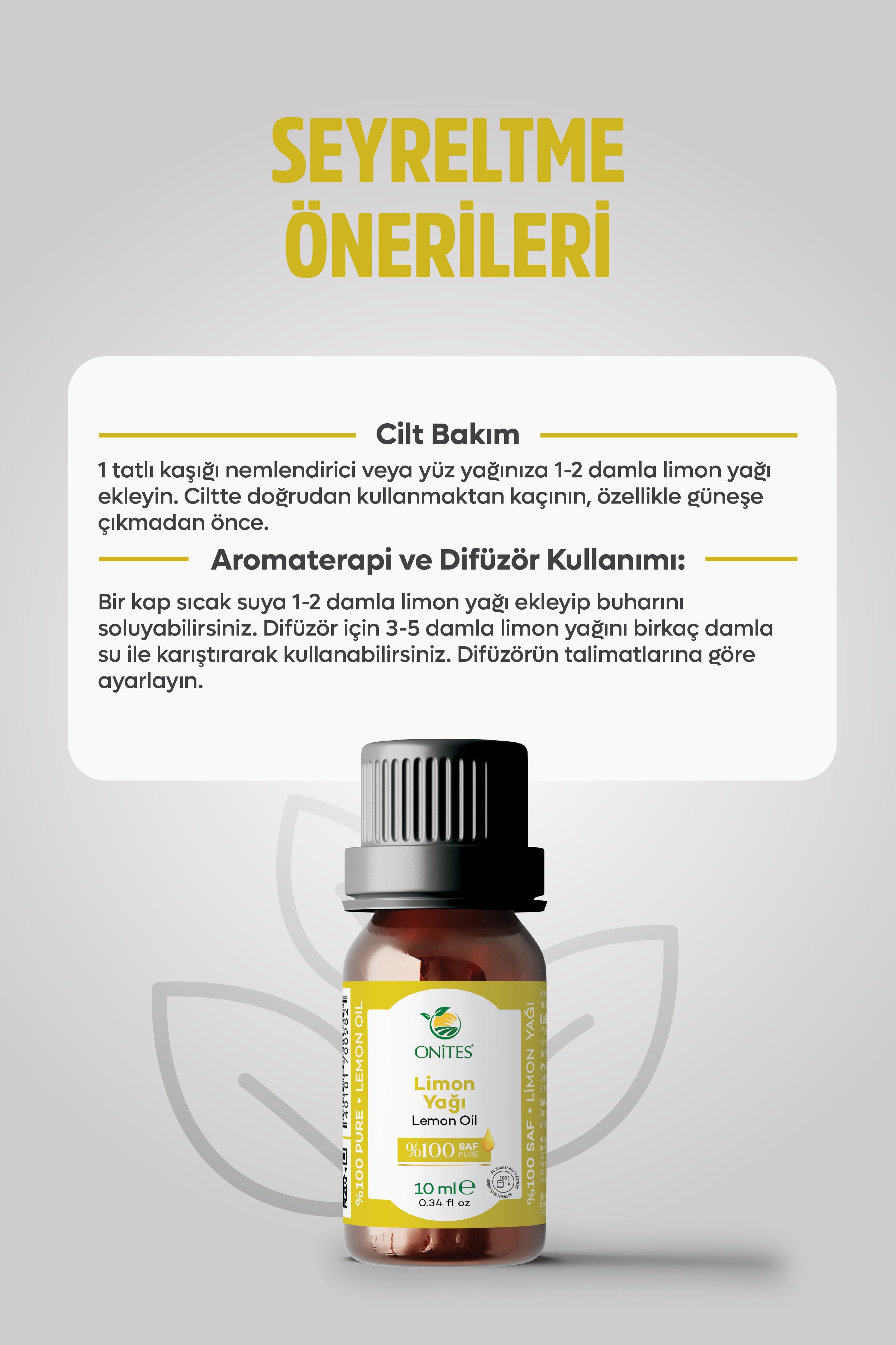 Limon Yağı 10ml