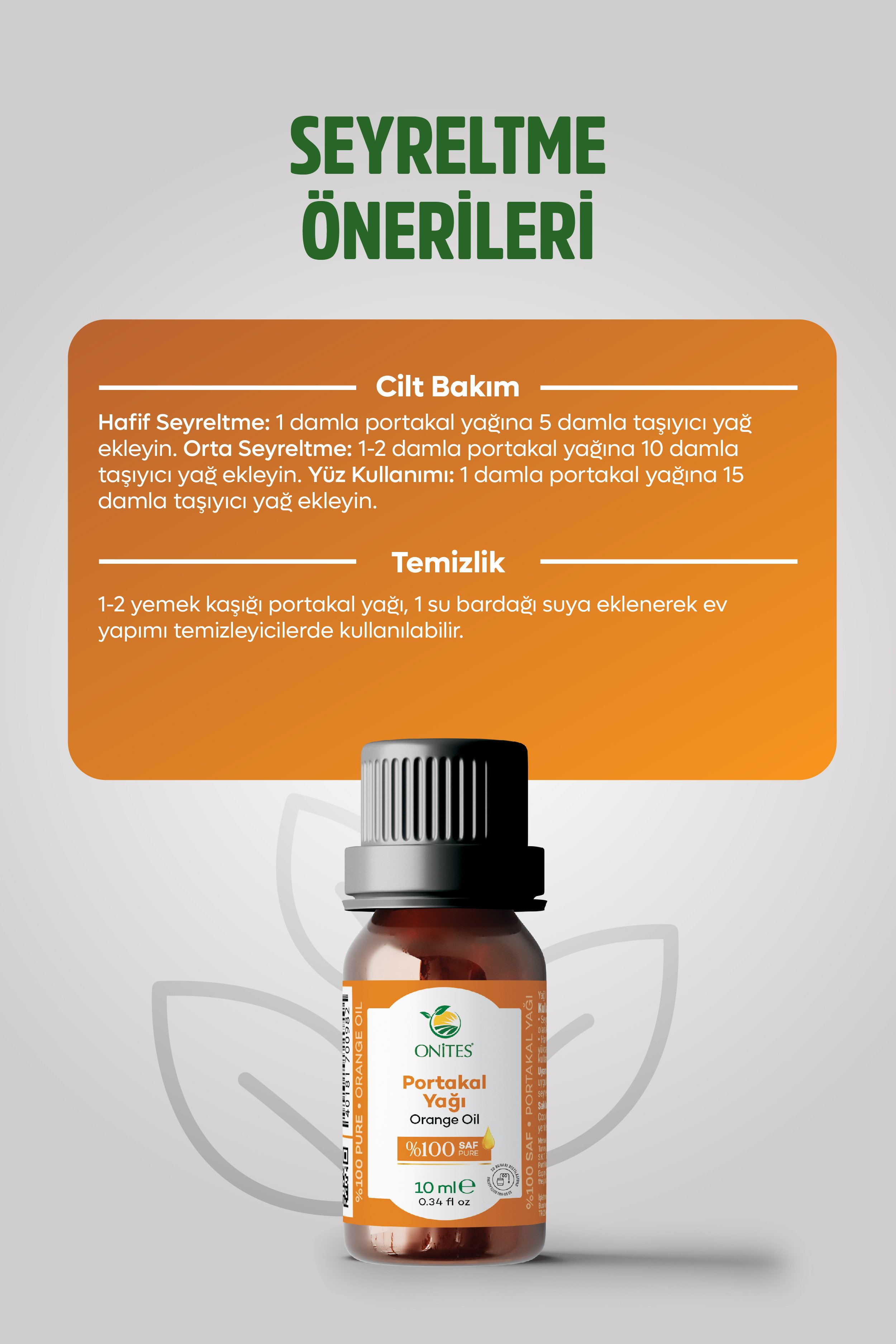 Portakal Yağı 10ml