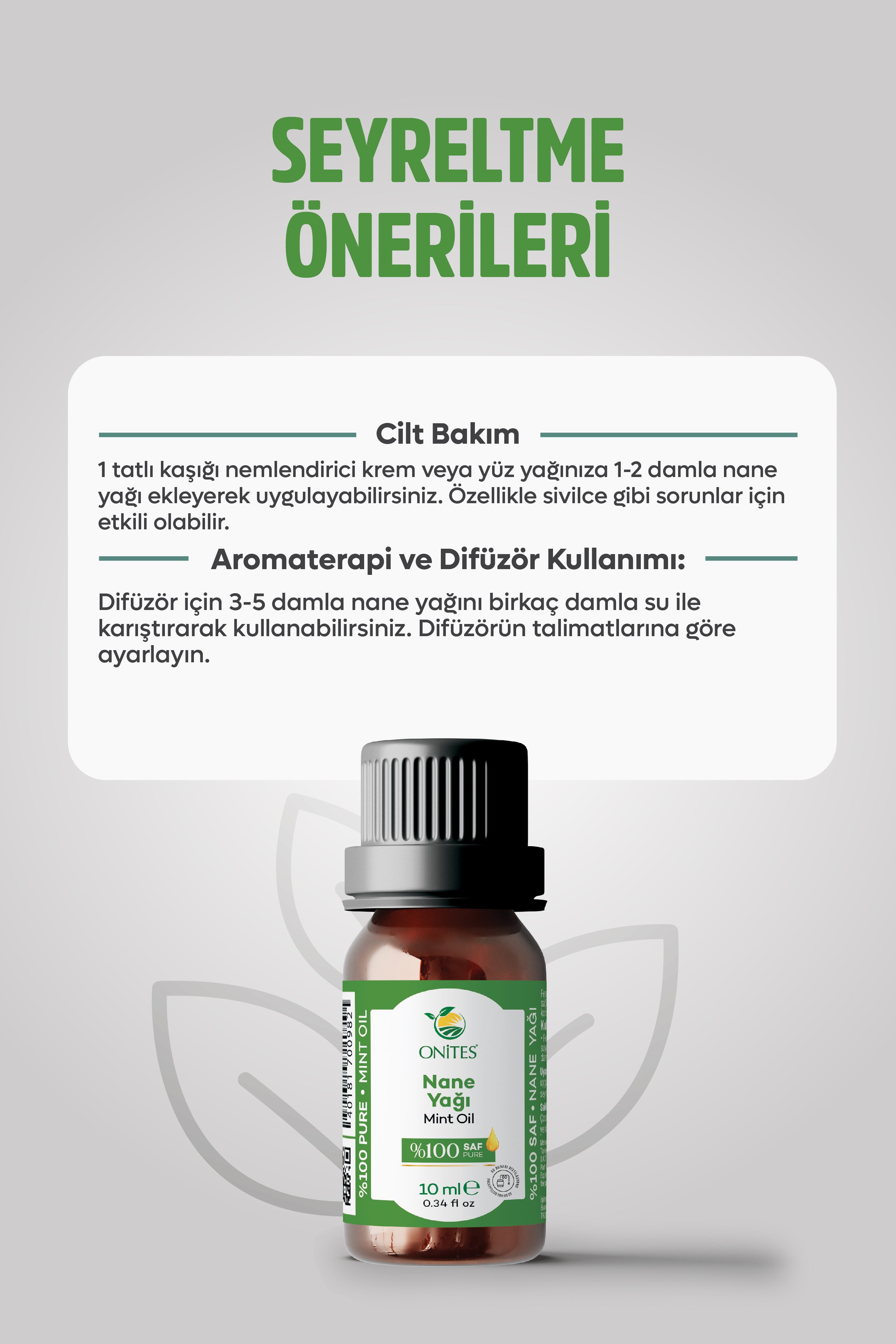 Nane Yağı 10ml