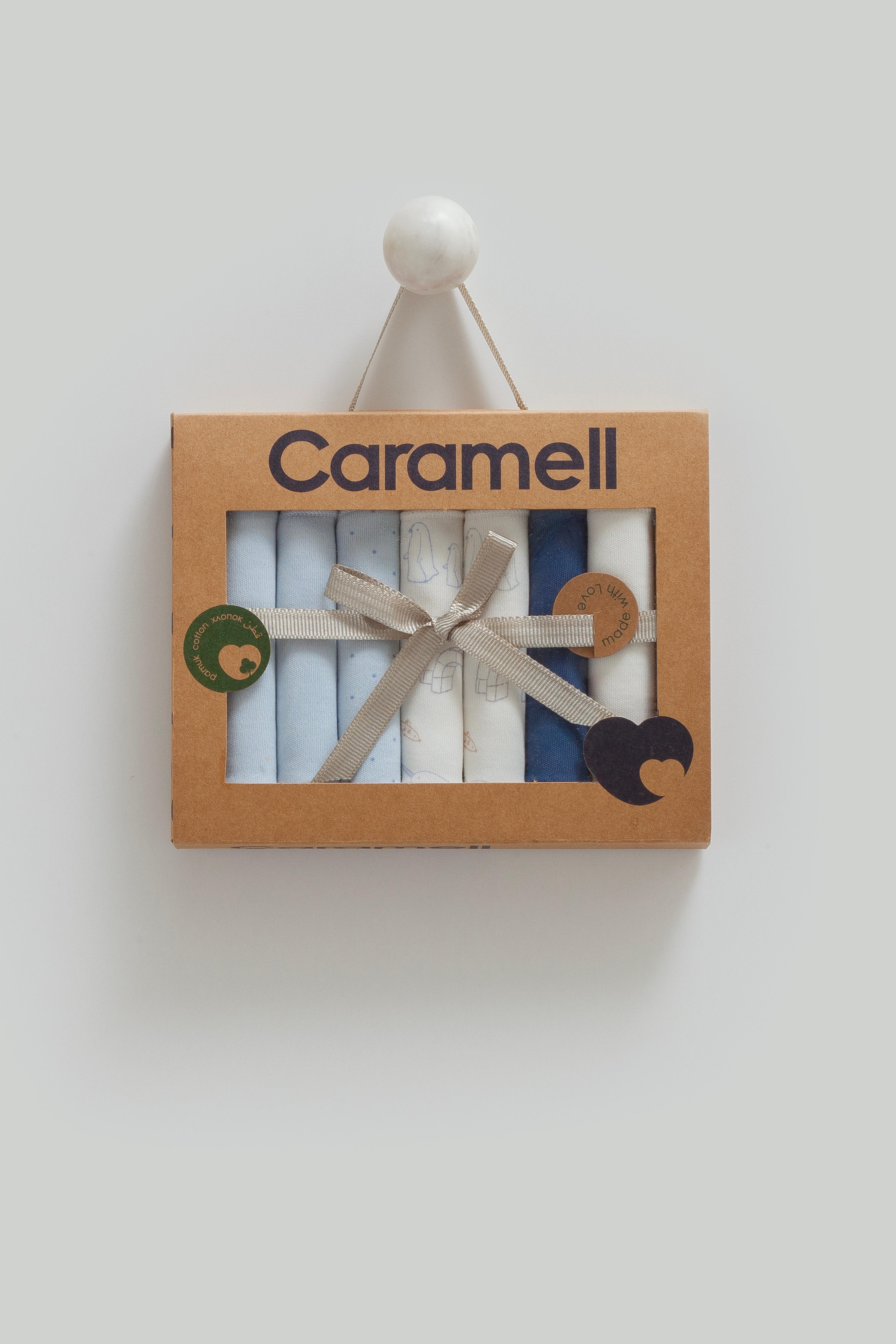 Caramell Basic Boy Ağız Mendili 7li
