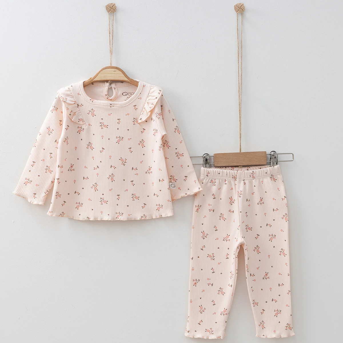 Çiçek Baskılı 2'li Takım