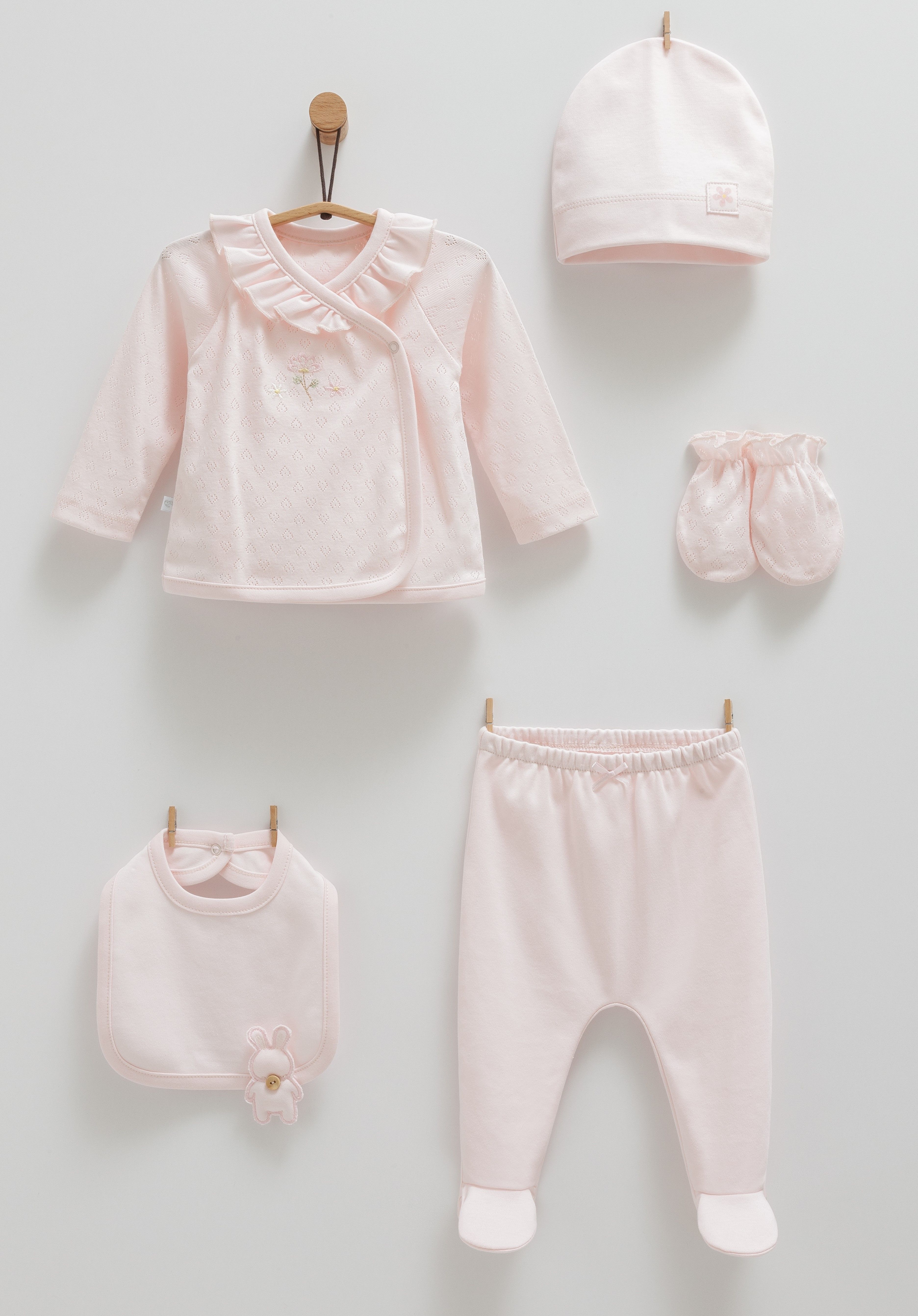 Caramell Premium Cute 5li Hastane Çıkışı Seti