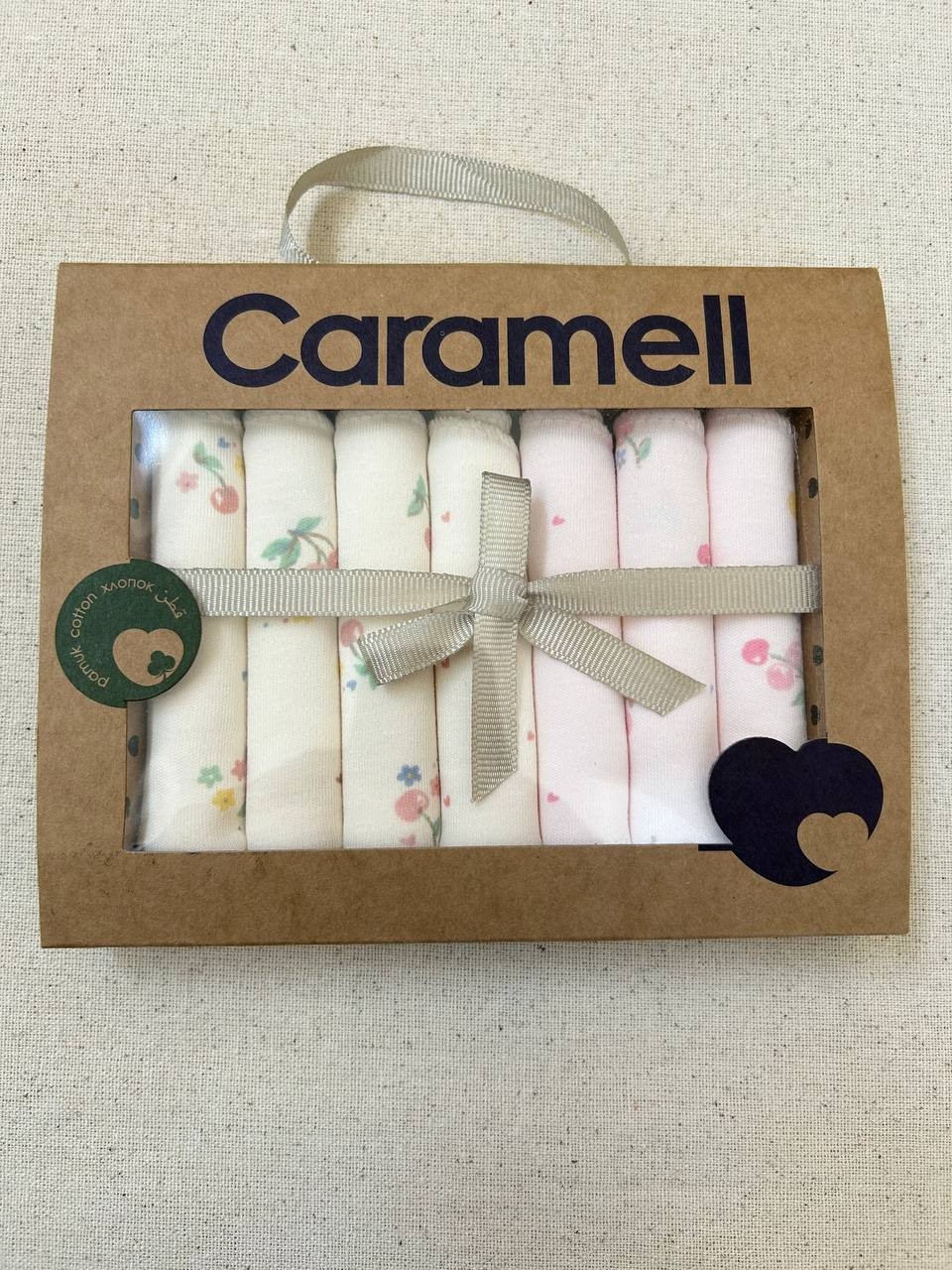 Caramell Cherry Baby Ağız Mendili 7li 