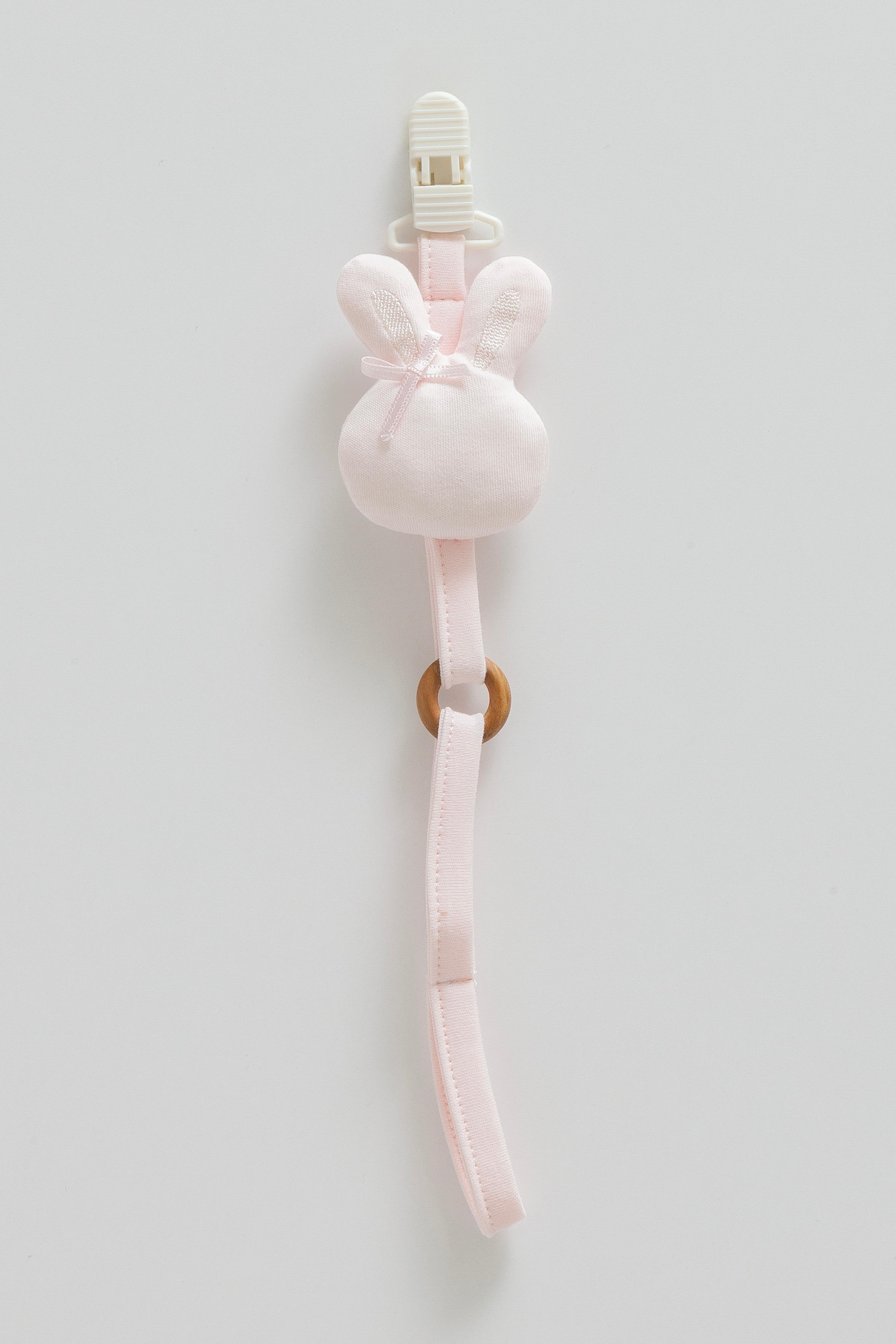 Caramell Cute Rabbit Emzik Askısı   - Pembe