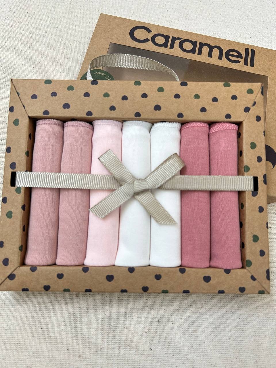 Caramell Basic Girl Ağız Mendili 7li