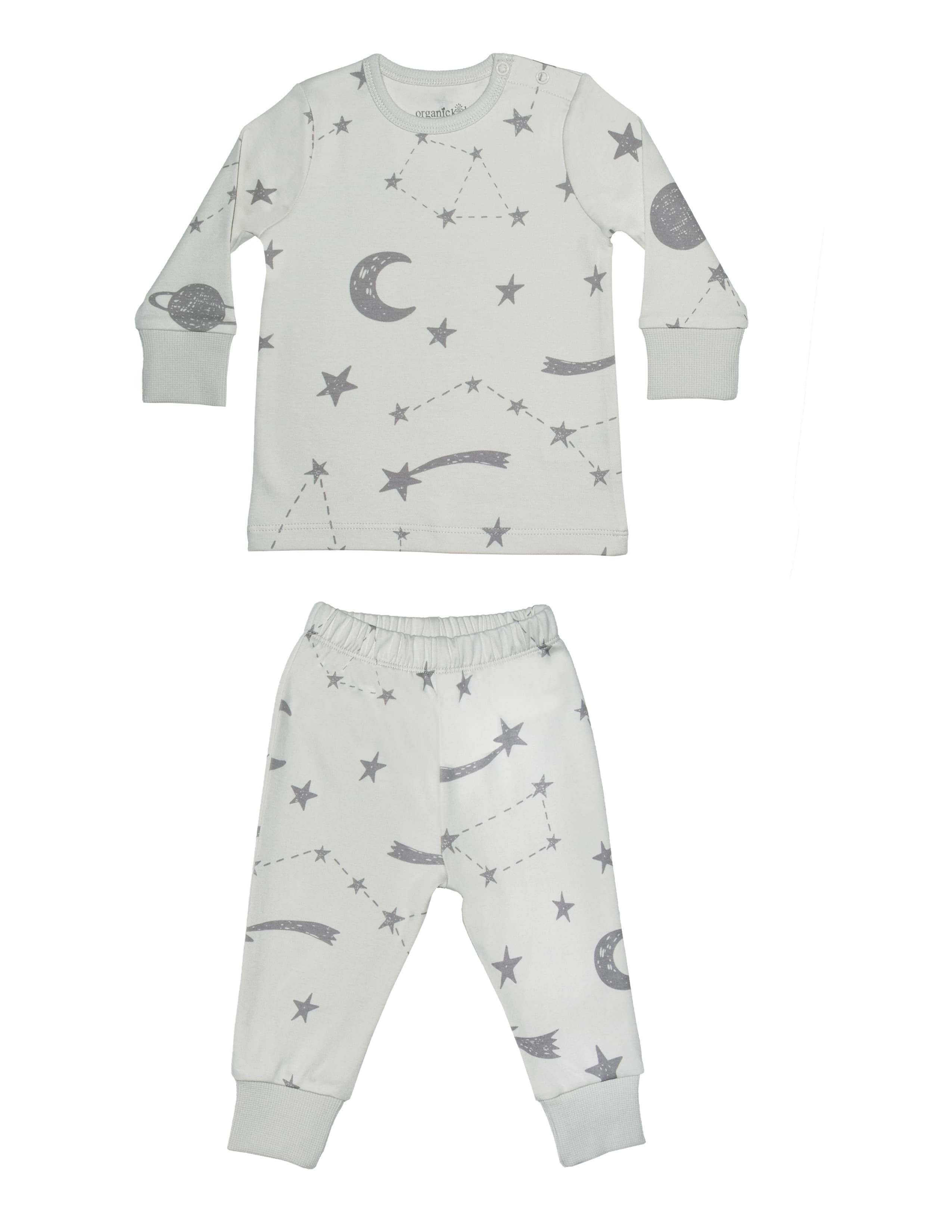 Natürel Mevsimlik Star Pijama Takımı