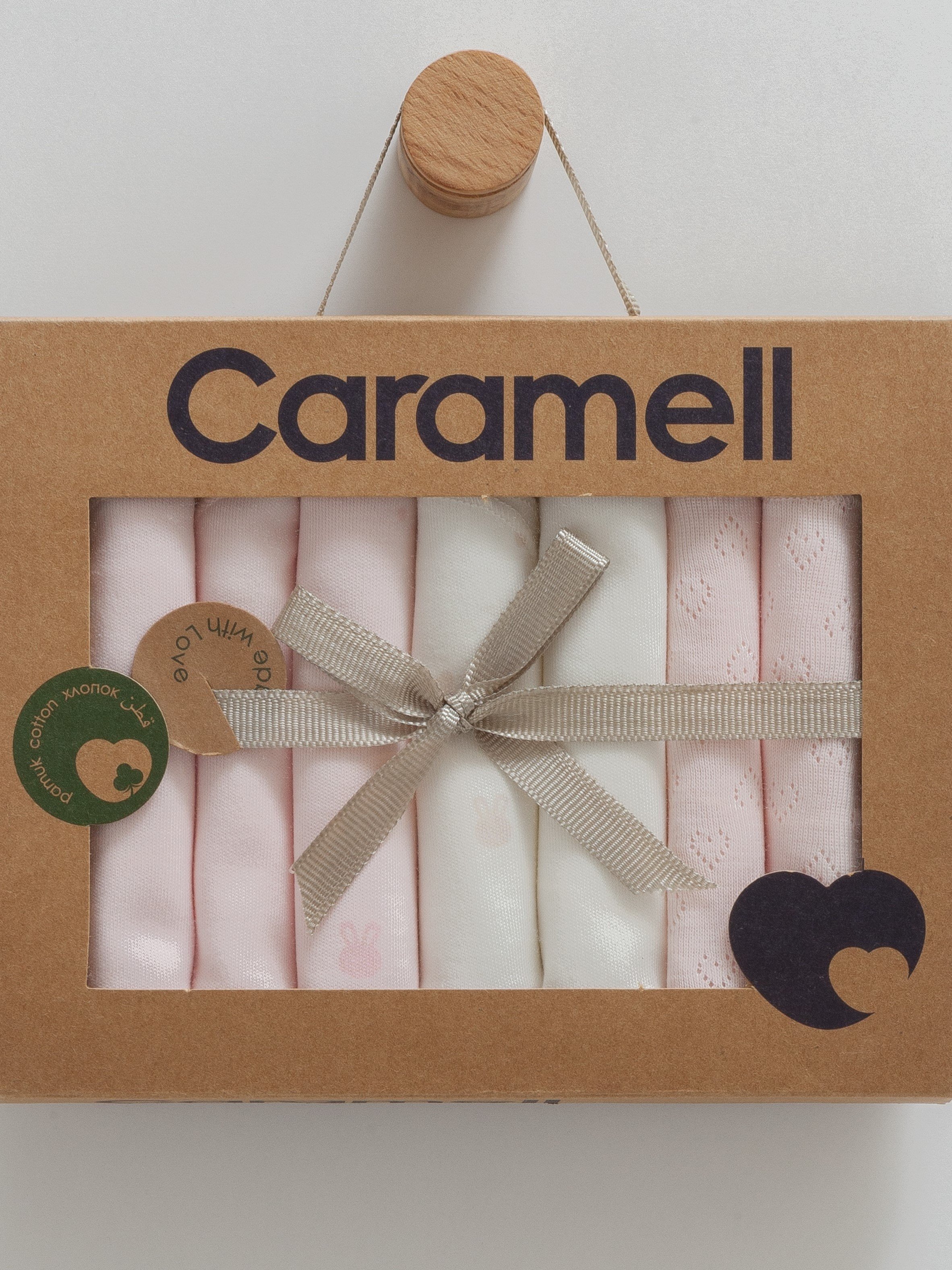 Caramell Cute Rabbit 7'li Ağız Mendili