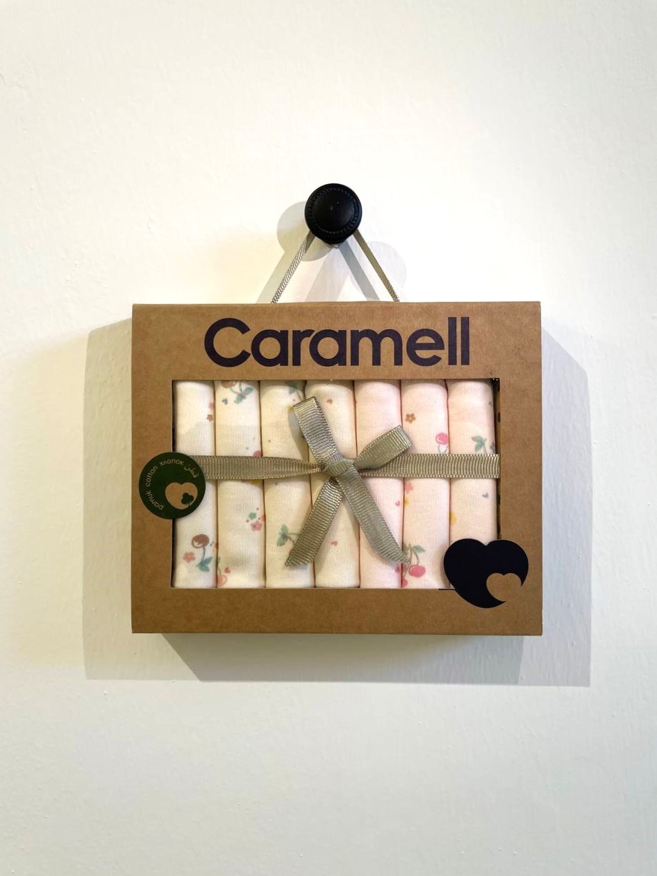 Caramell Cherry Baby Ağız Mendili 7li 
