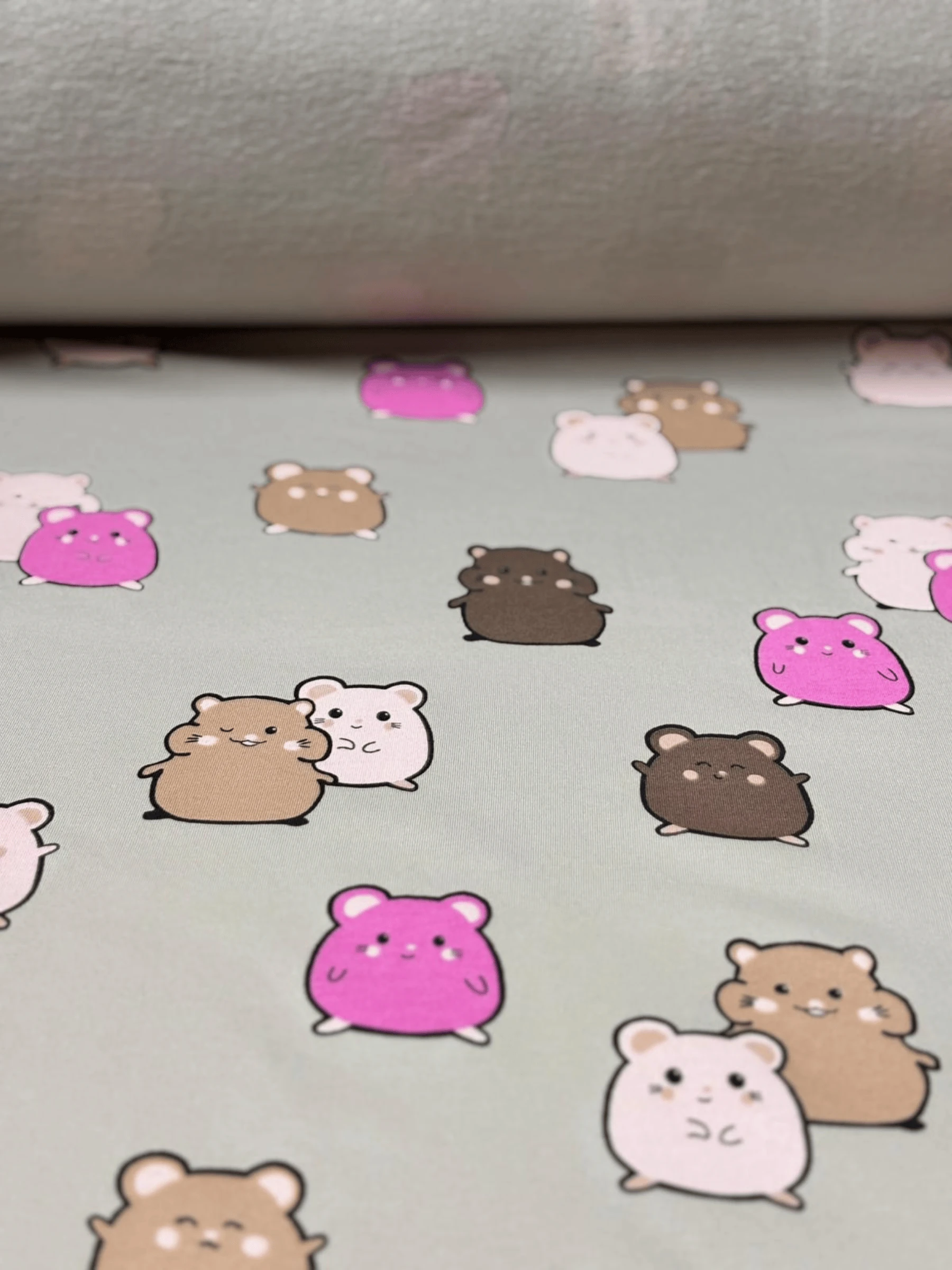 Hayvan Desenli 2 İplik Şardonlu Kumaş | En 170 cm | Yumuşak ve Esnek Kumaş