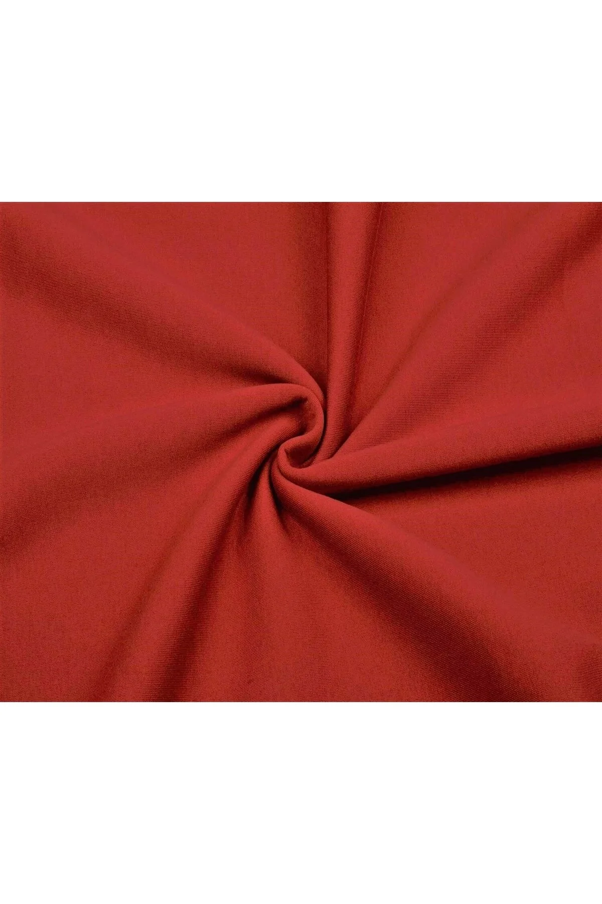 Kırmızı Şardonlu 3 İplik Penye Kumaş – En 170 cm | Kalın, Yumuşak, Sıcak Tutan Sweatshirt Kumaşı