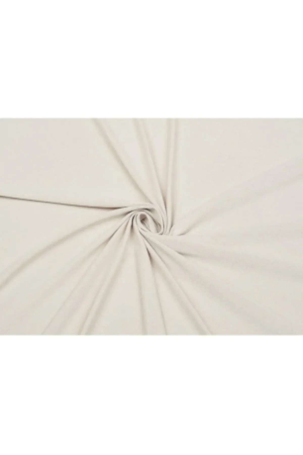 Krem Şardonsuz 3 İplik Penye Kumaş – En 170 cm | Kalın, Tok, Esnek Sweatshirt Kumaşı