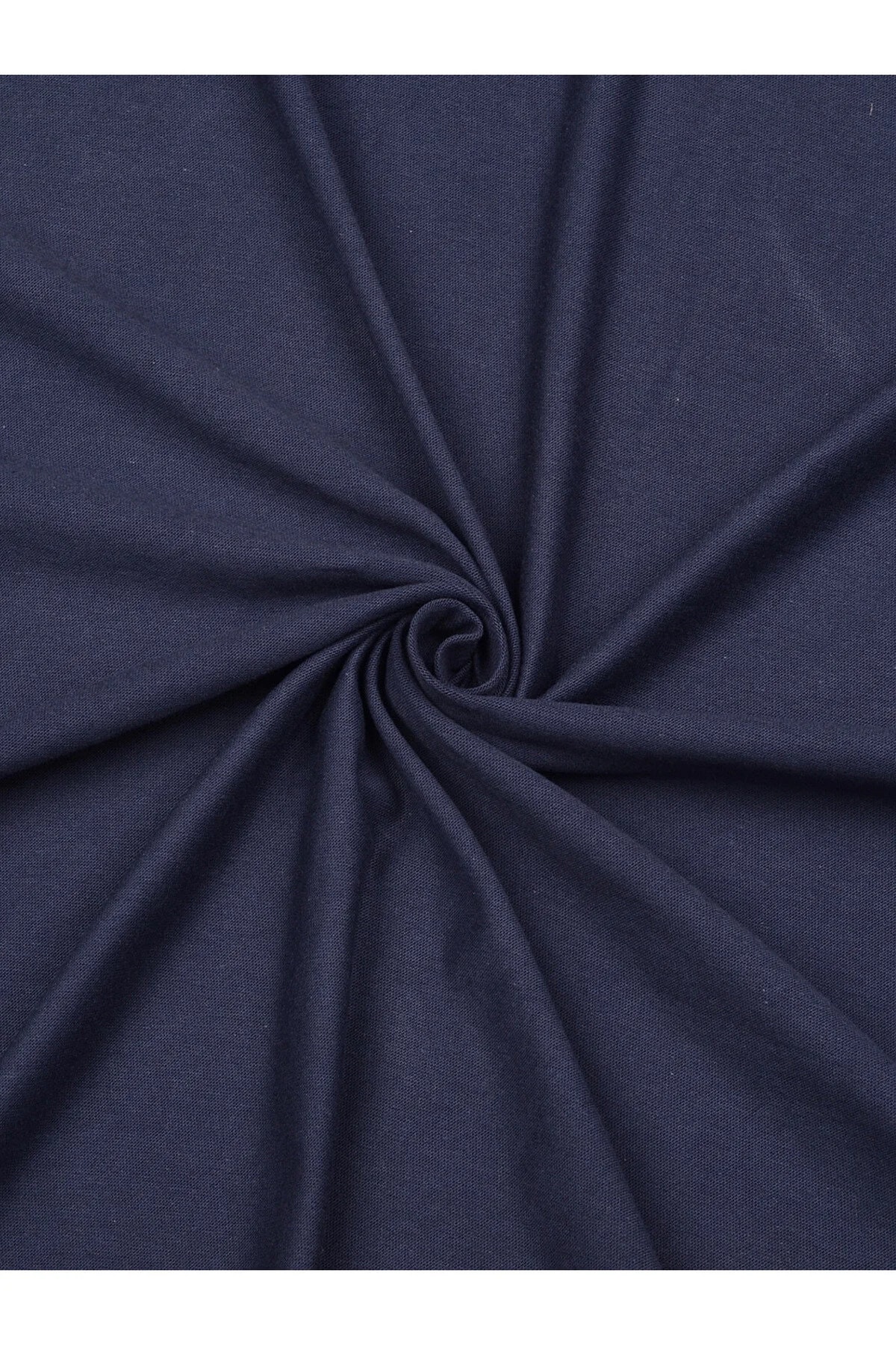 Lacivert Süprem Kumaş - %100 Pamuk - 170 Cm En - Penye Kumaş (METREYLE KESİM)