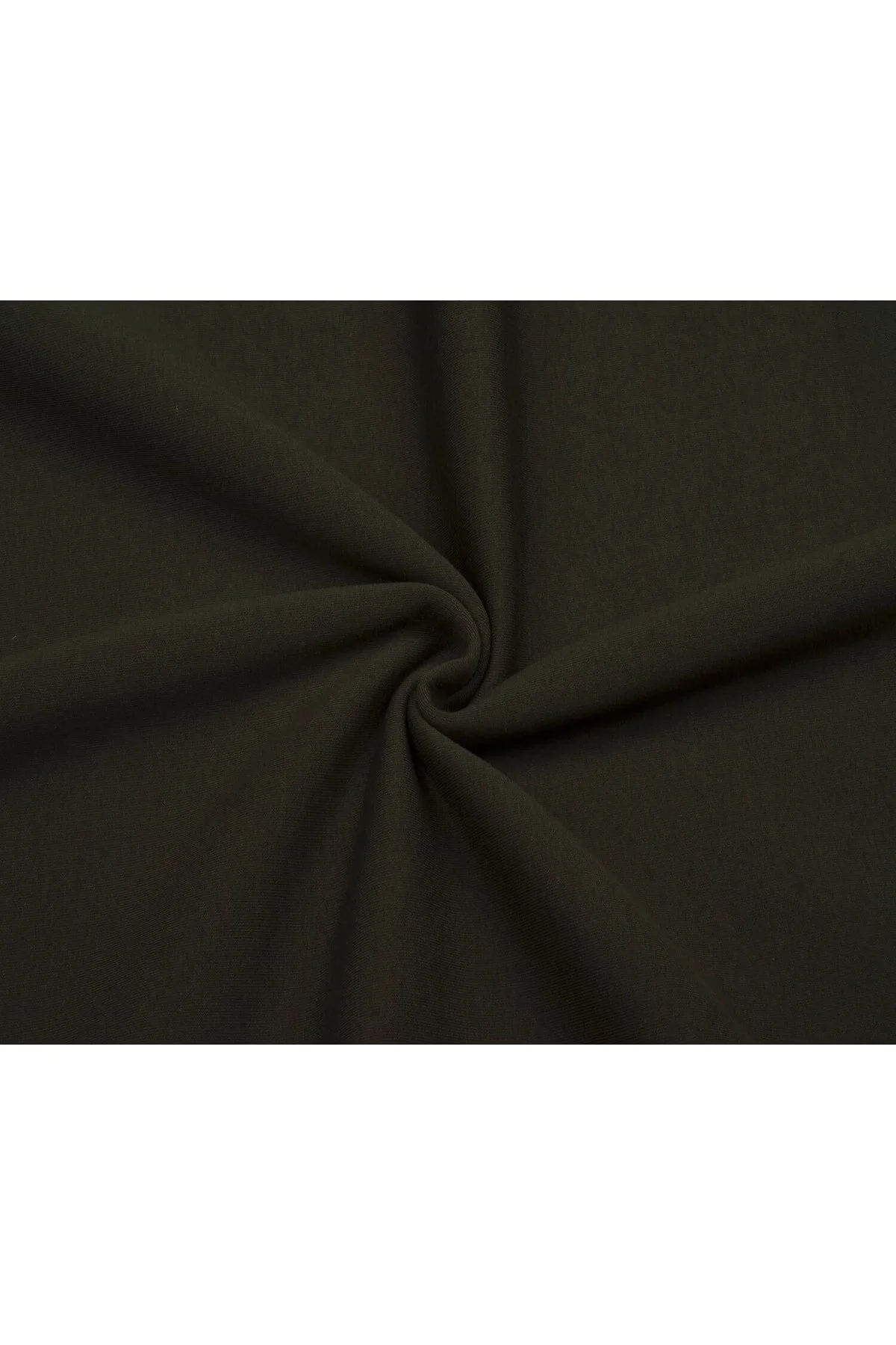 Haki Şardonlu 3 İplik Penye Kumaş – En 170 cm | Kalın, Sıcak Tutan, Yumuşak Sweatshirt Kumaşı
