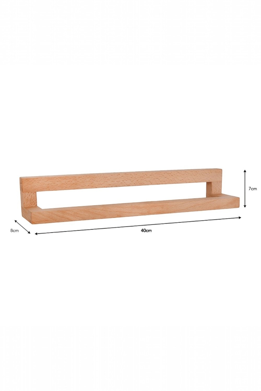 Grove Handmade Wooden Towel Holder - Single