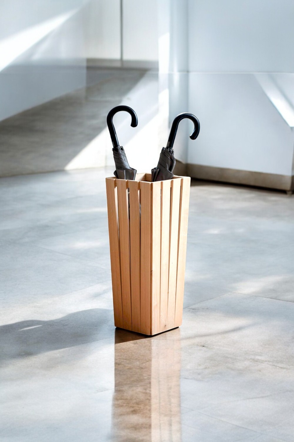 Ashbourne Solid Wood Umbrella Stand