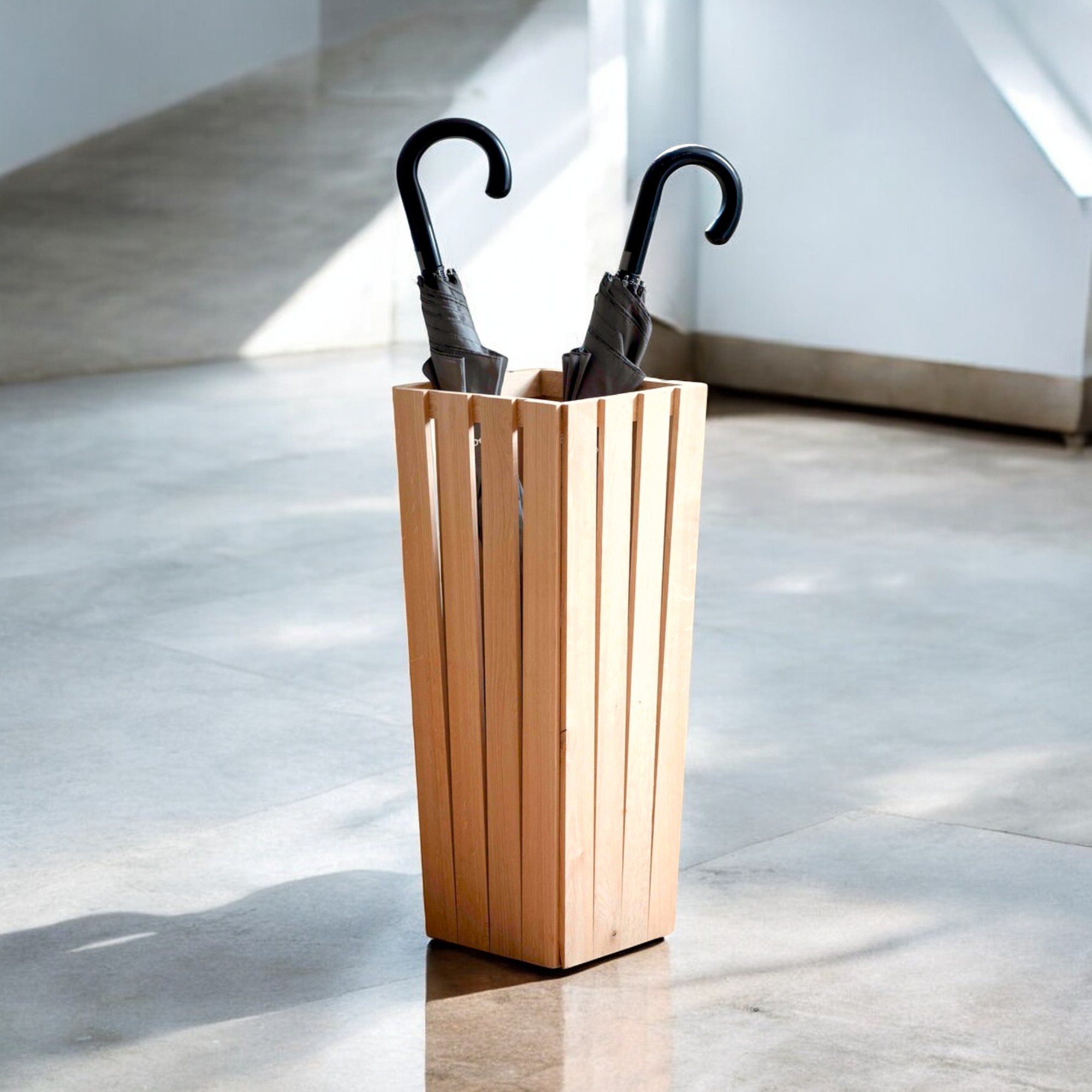 Ashbourne Solid Wood Umbrella Stand