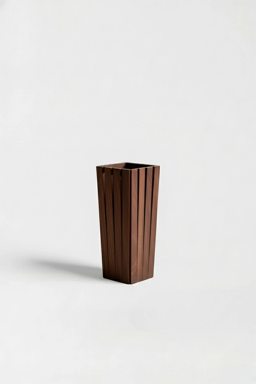 Ashbourne Solid Wood Umbrella Stand - Walnut
