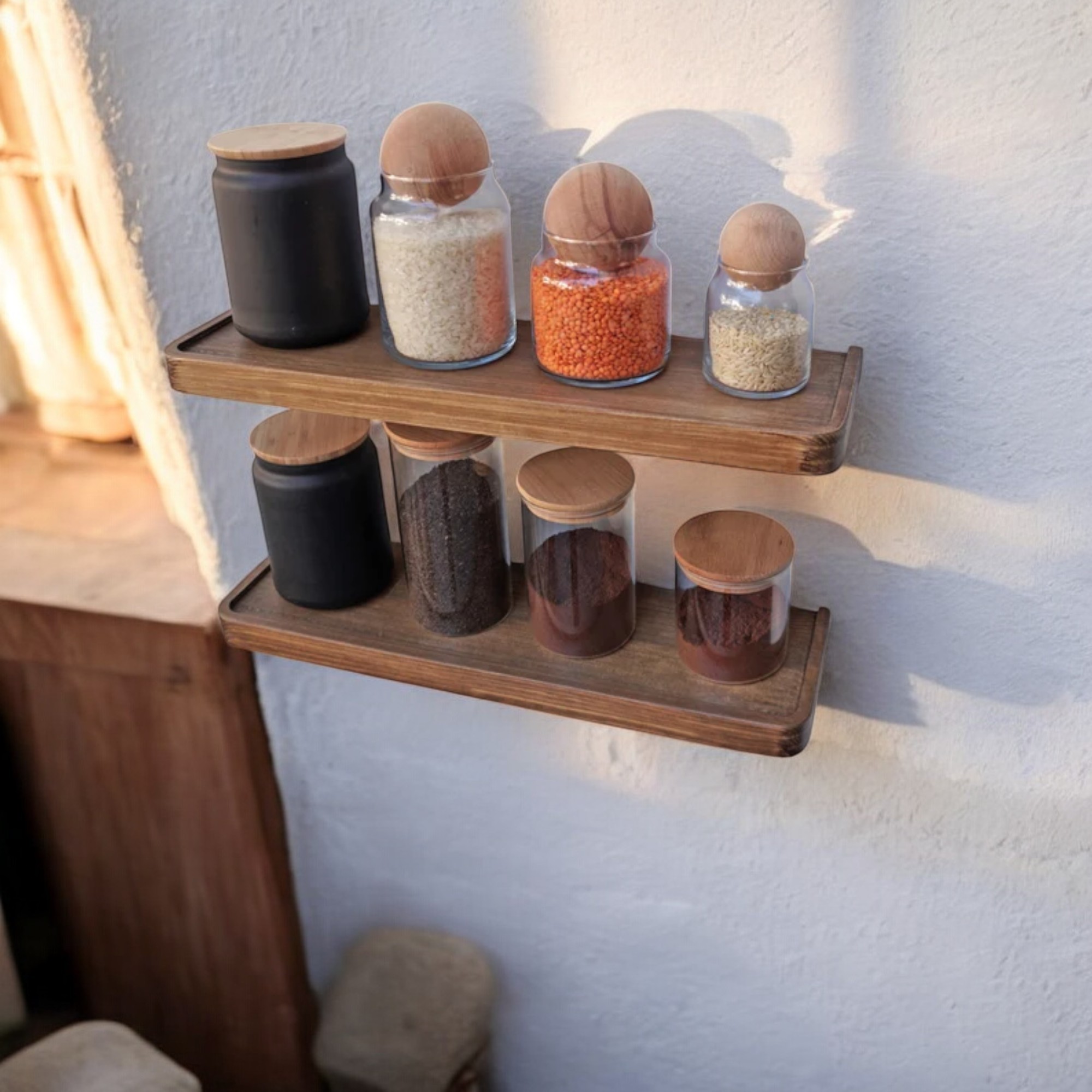 Celtis Handmade Wooden Shelf