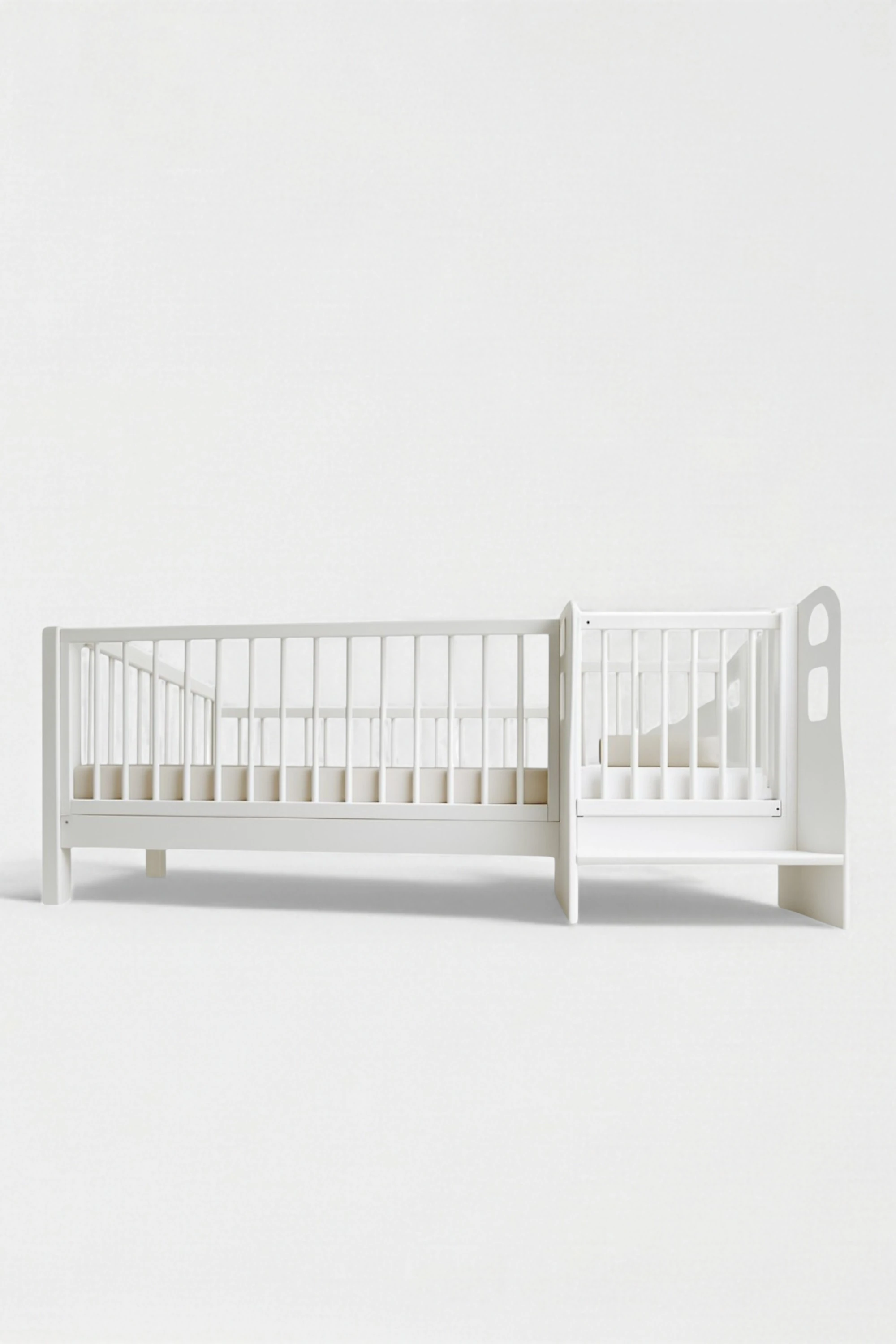 Uraz Montessori Yatak - Beyaz