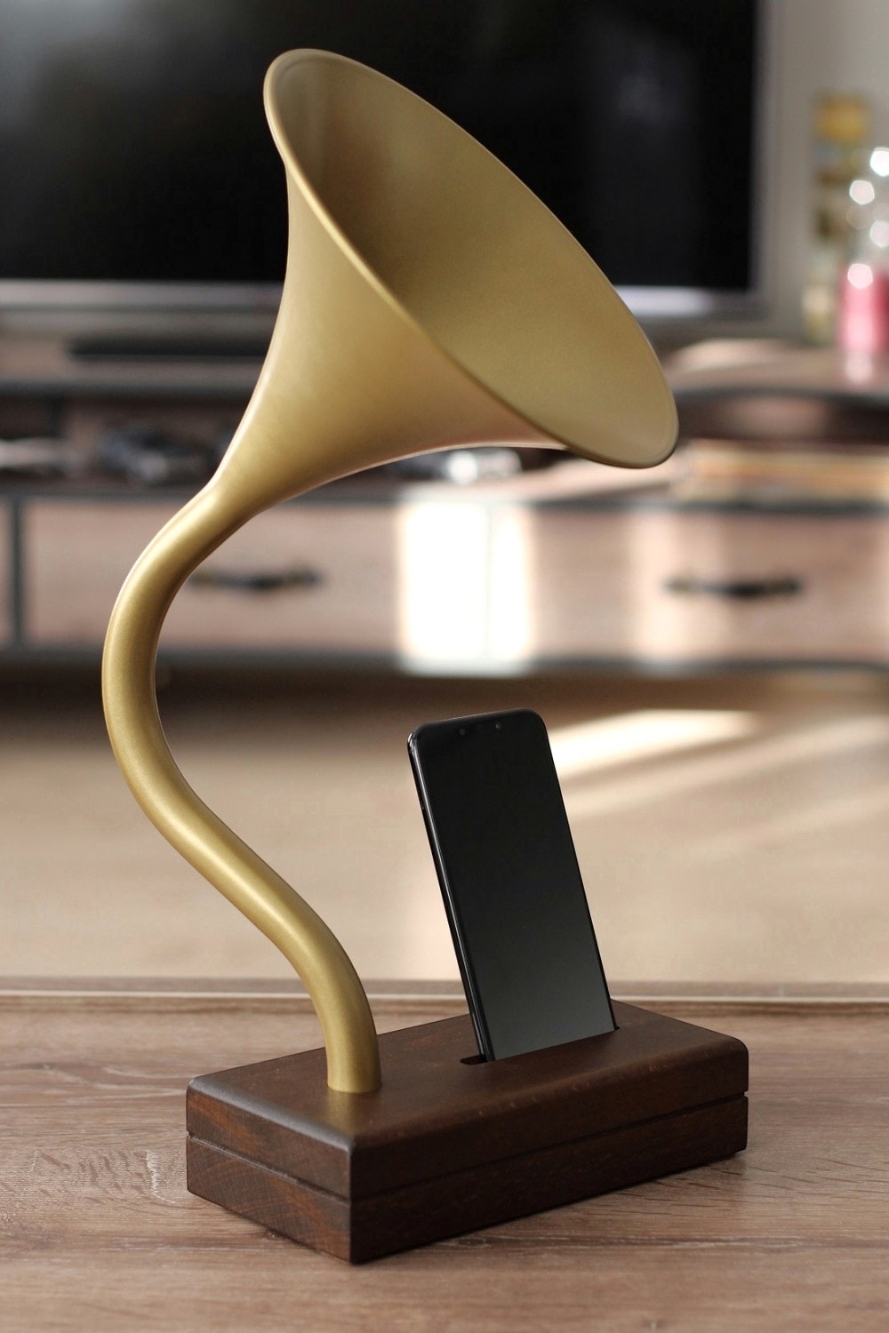 Deju Akustik Gramofon Gold