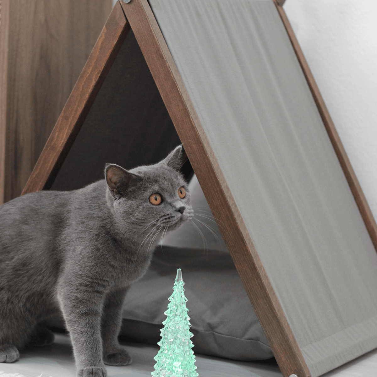 Ketu Cat House - Grey