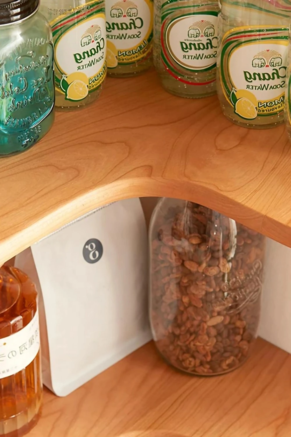 Nefin El Yapımı Masif Ahşap Raf - 2li Set