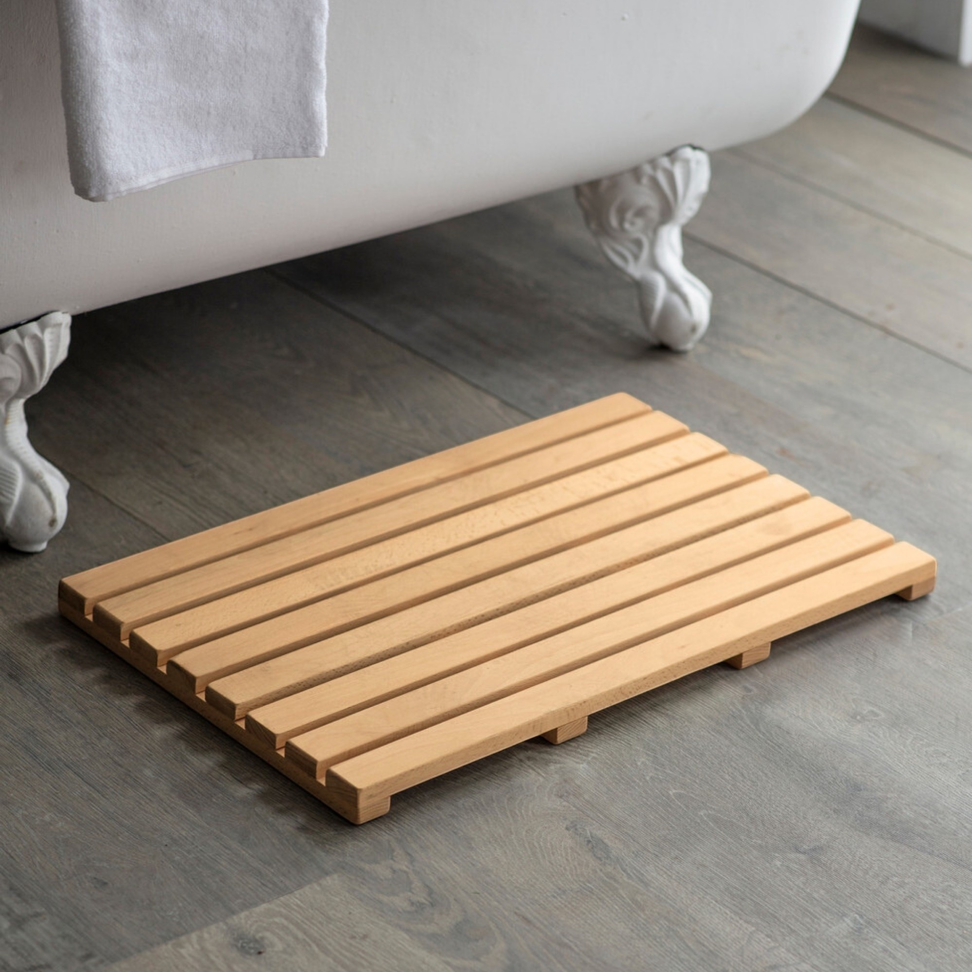 Grove Handmade Wooden Shower Mat