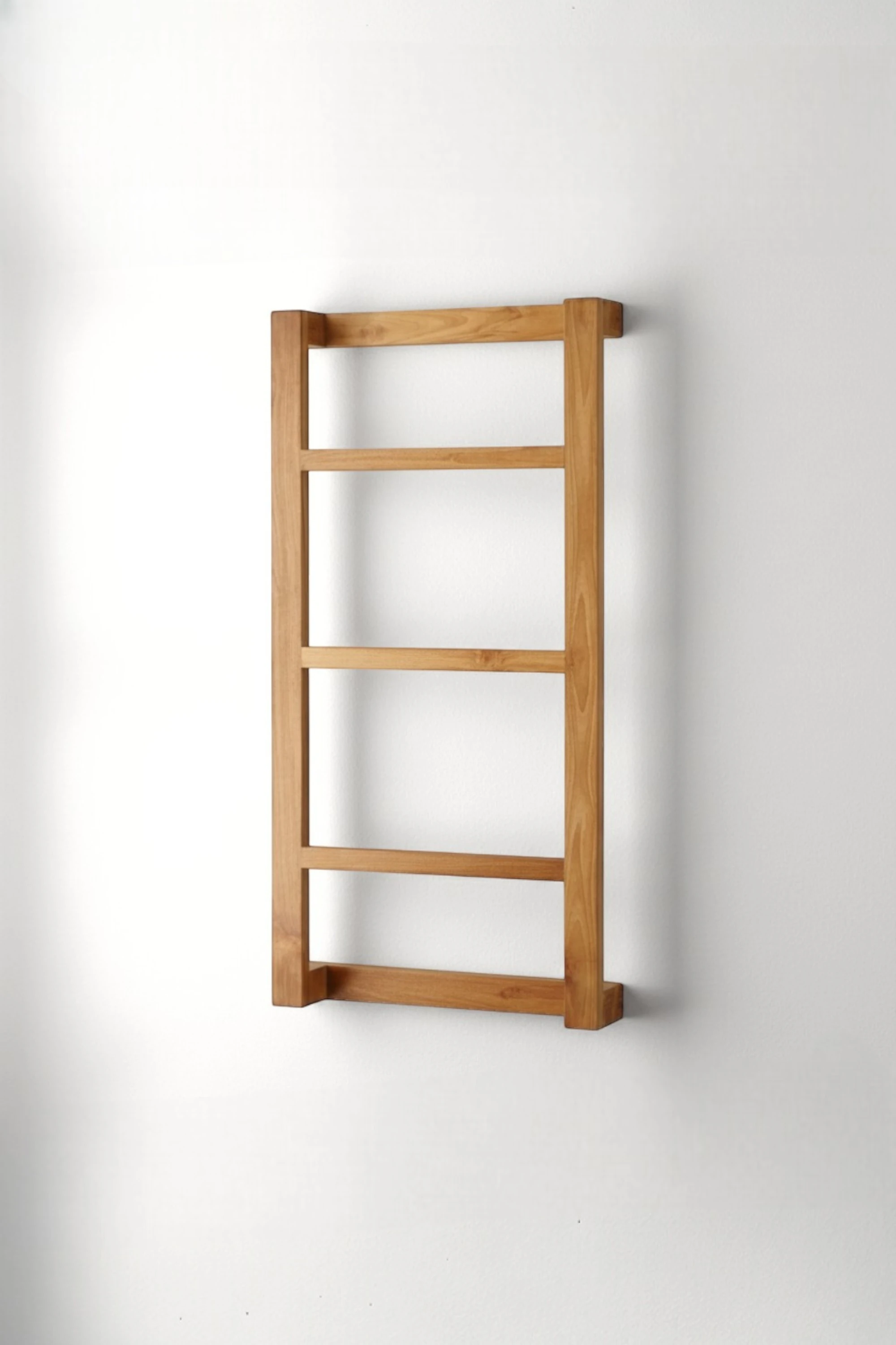 Wulan Towel Rack El Yapımı Ahşap Havluluk