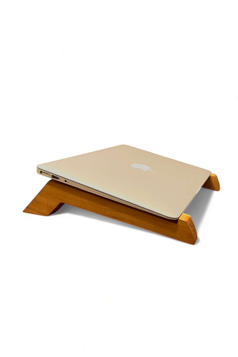 El Yapımı Ahşap Laptop Standı