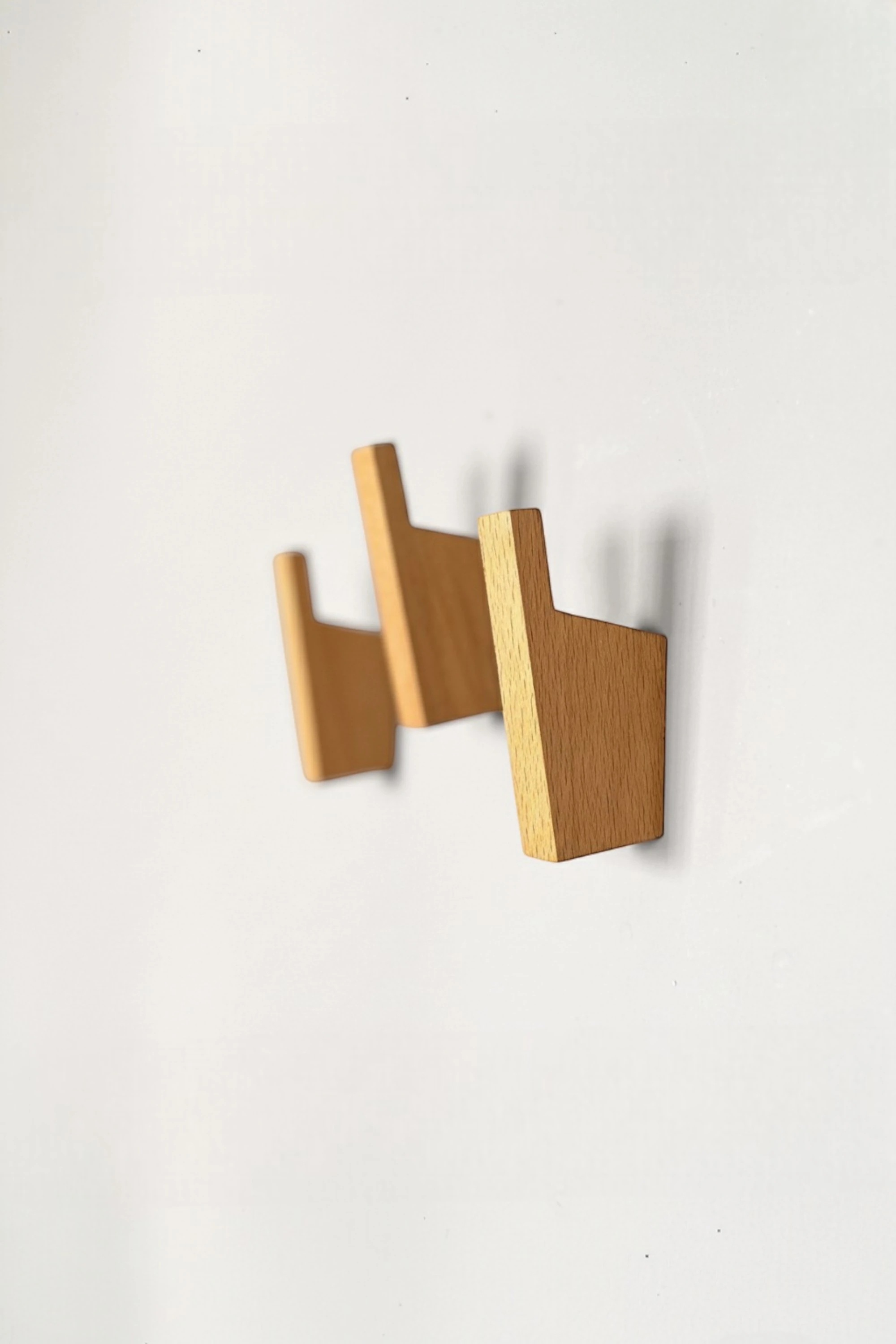 Punk El Yapımı Ahşap Askılık