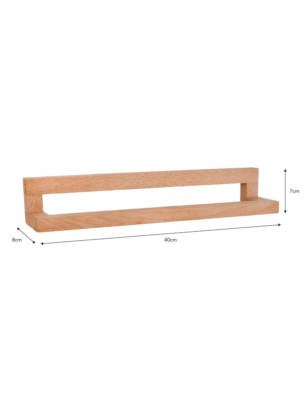 Grove Handmade Wooden Towel Holder - Single