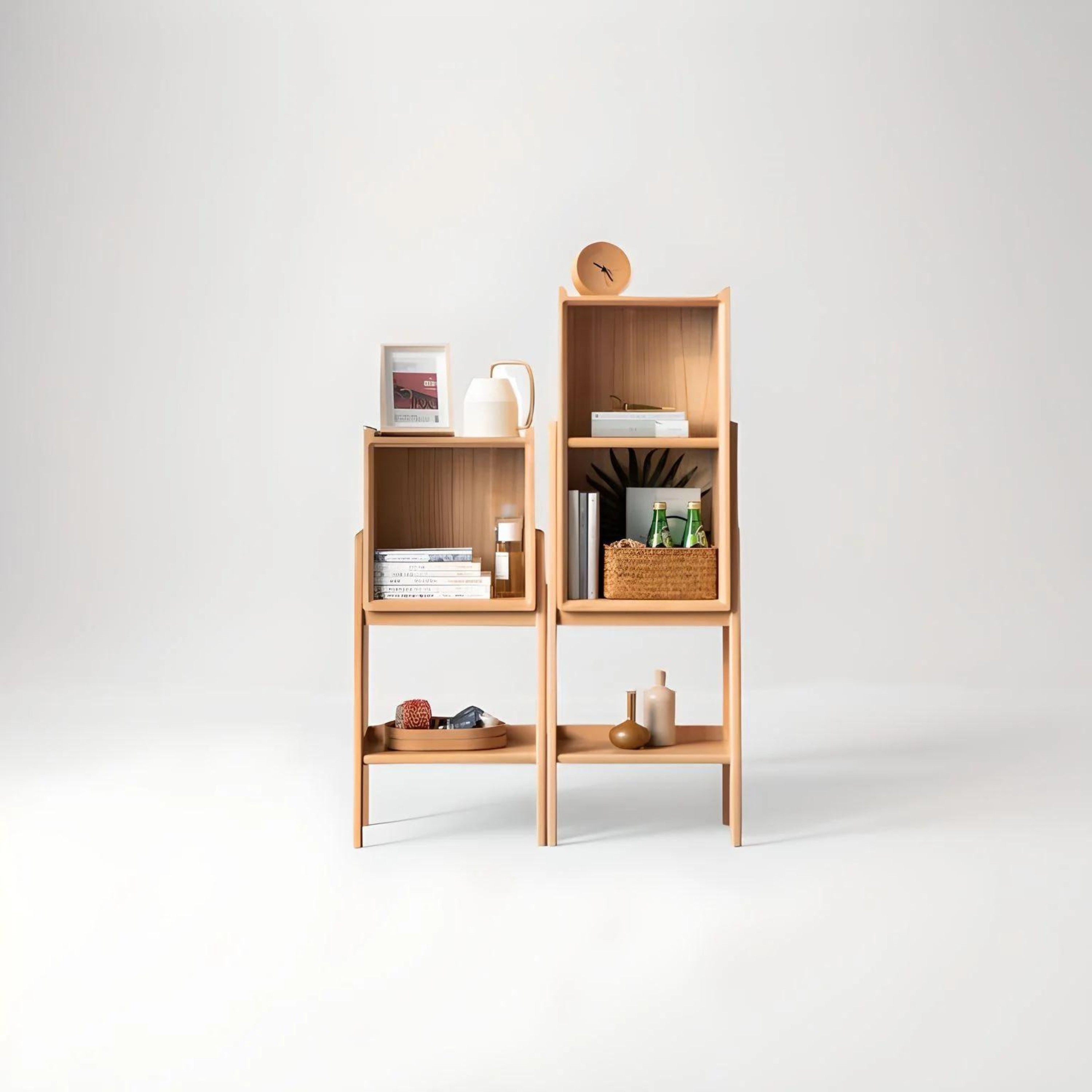 Sine Handmade Wooden Shelf - Organizer