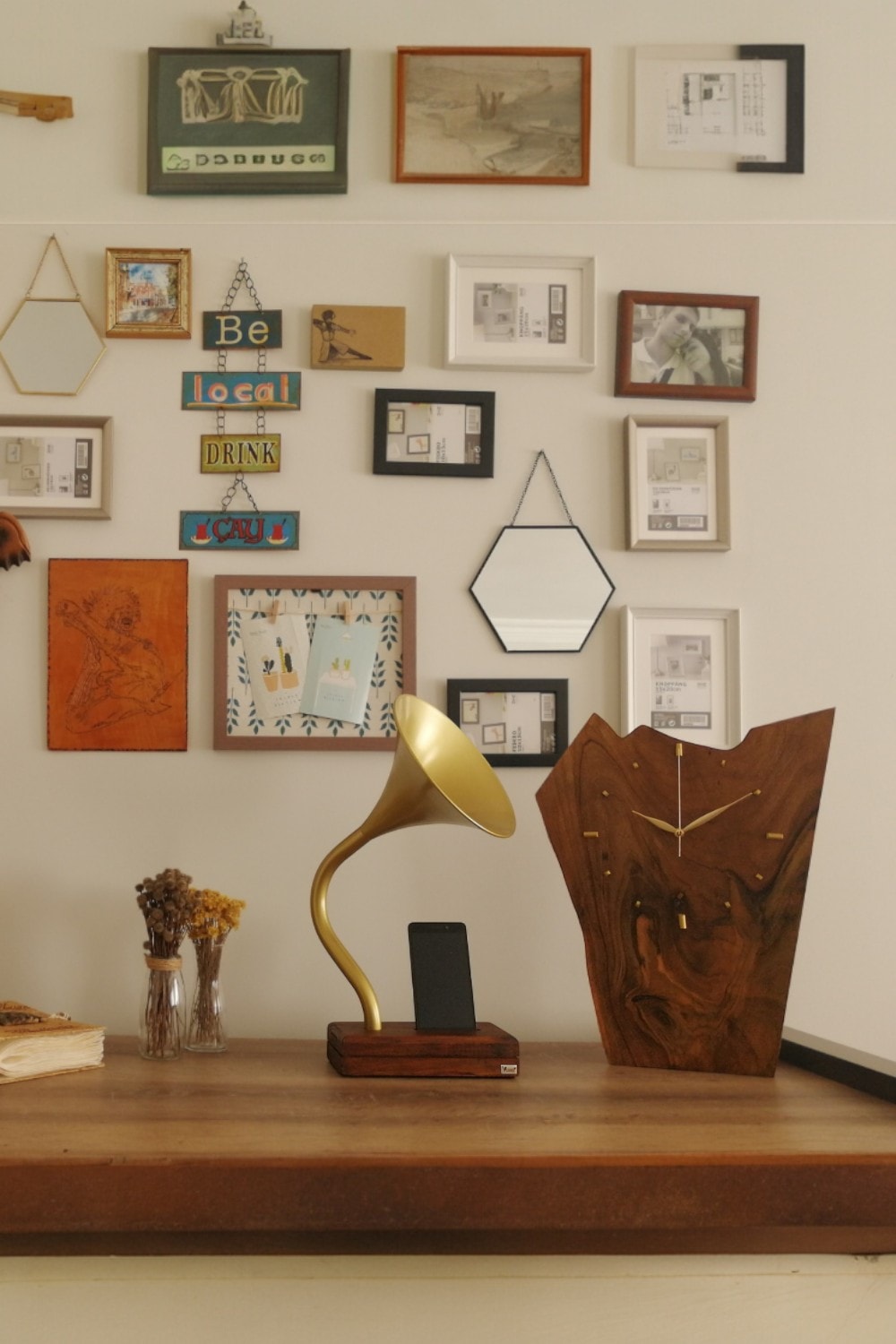 Deju Akustik Gramofon Gold