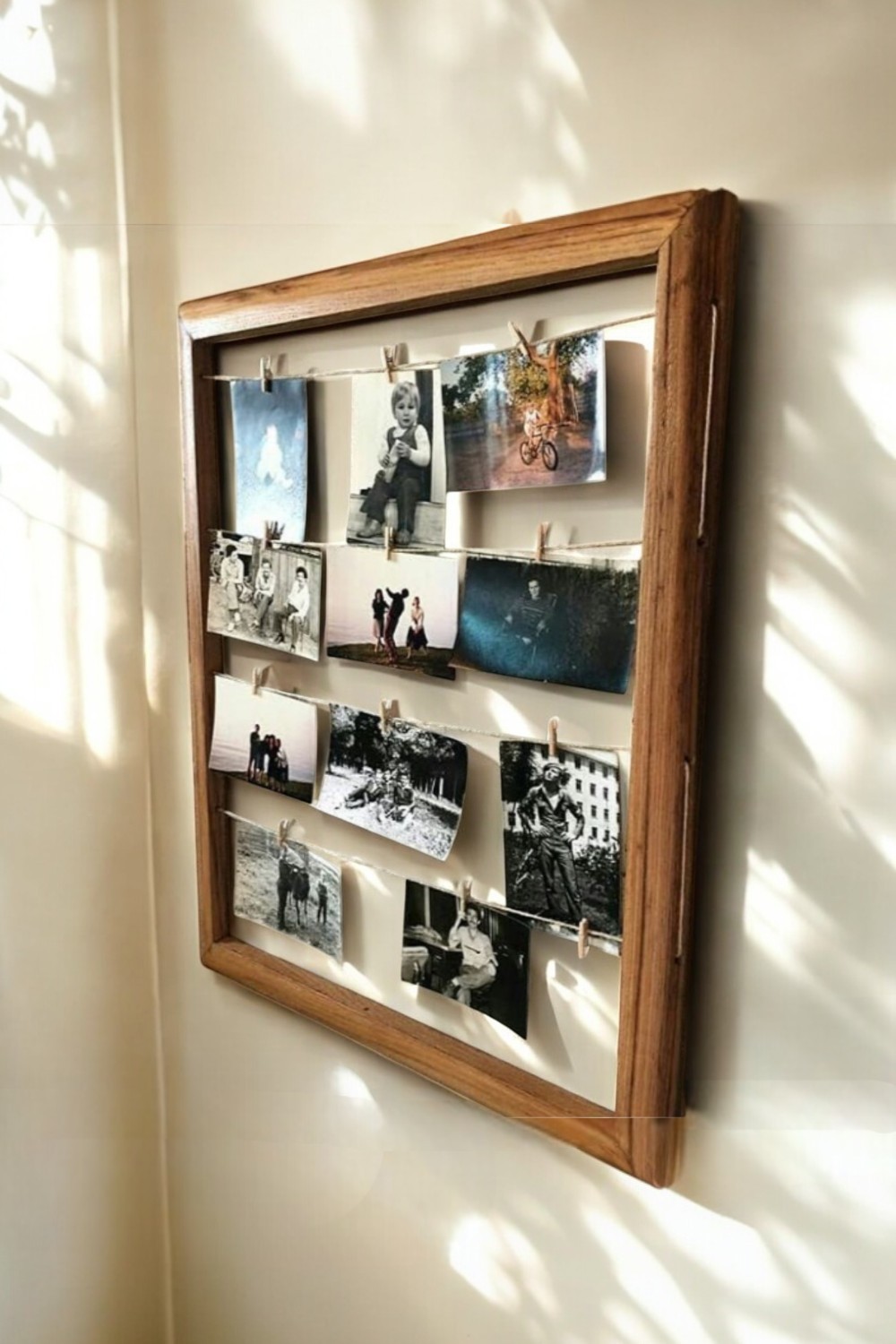 Premium Handmade Wooden Memory Frame