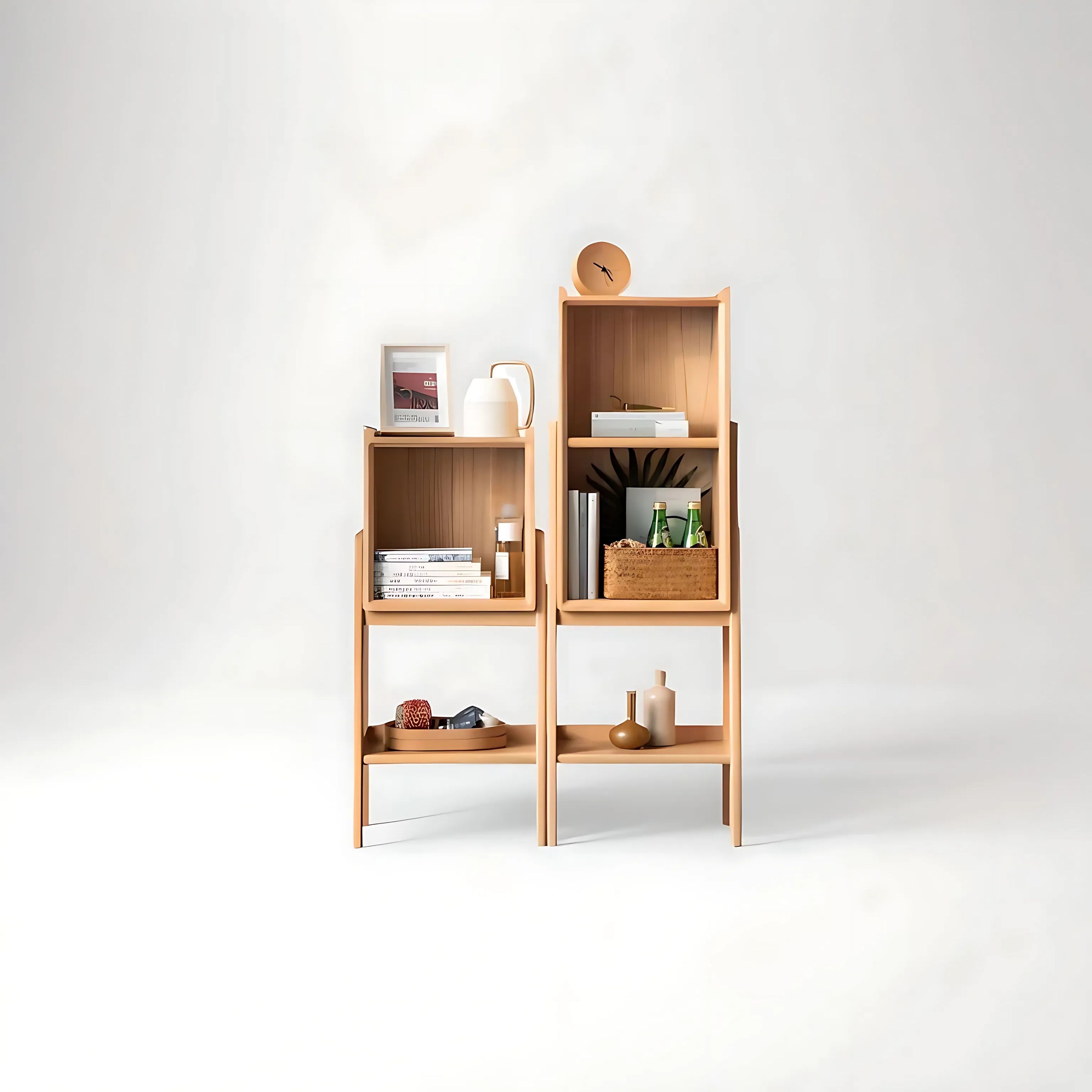 Sine Handmade Wooden Shelf - Organizer