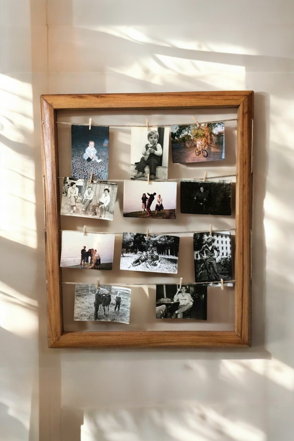 Premium Handmade Wooden Memory Frame