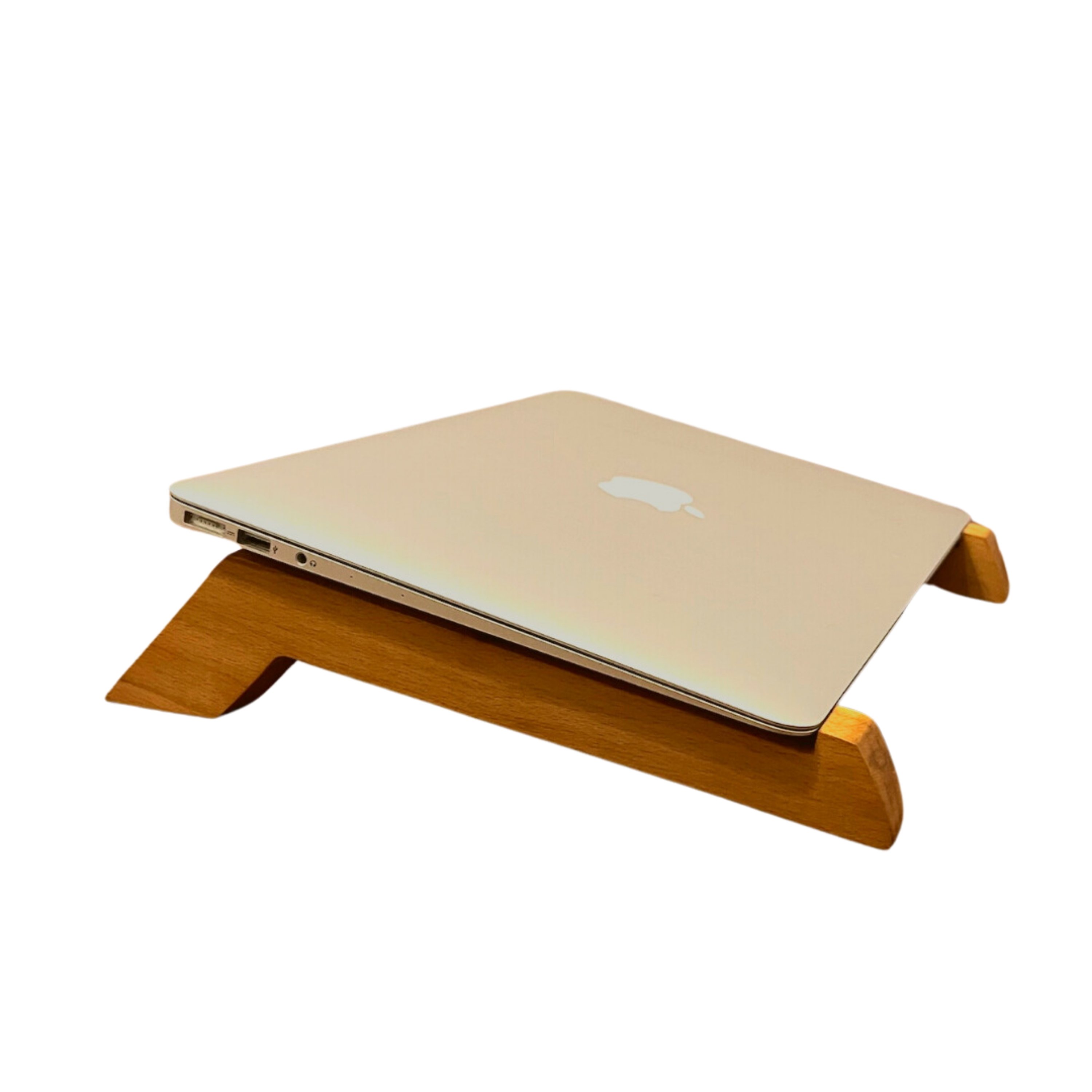 El Yapımı Ahşap Laptop Standı