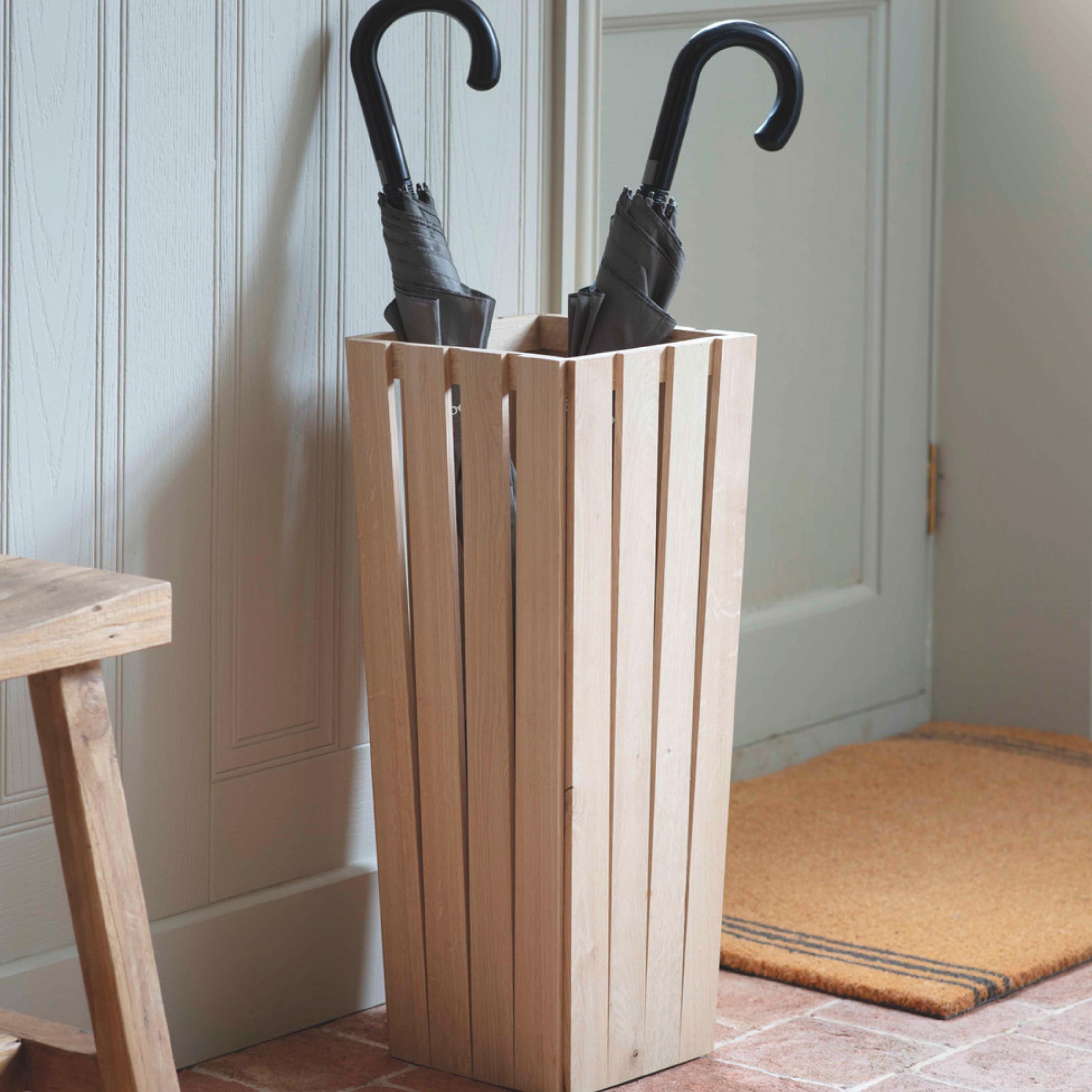 Ashbourne Solid Wood Umbrella Stand