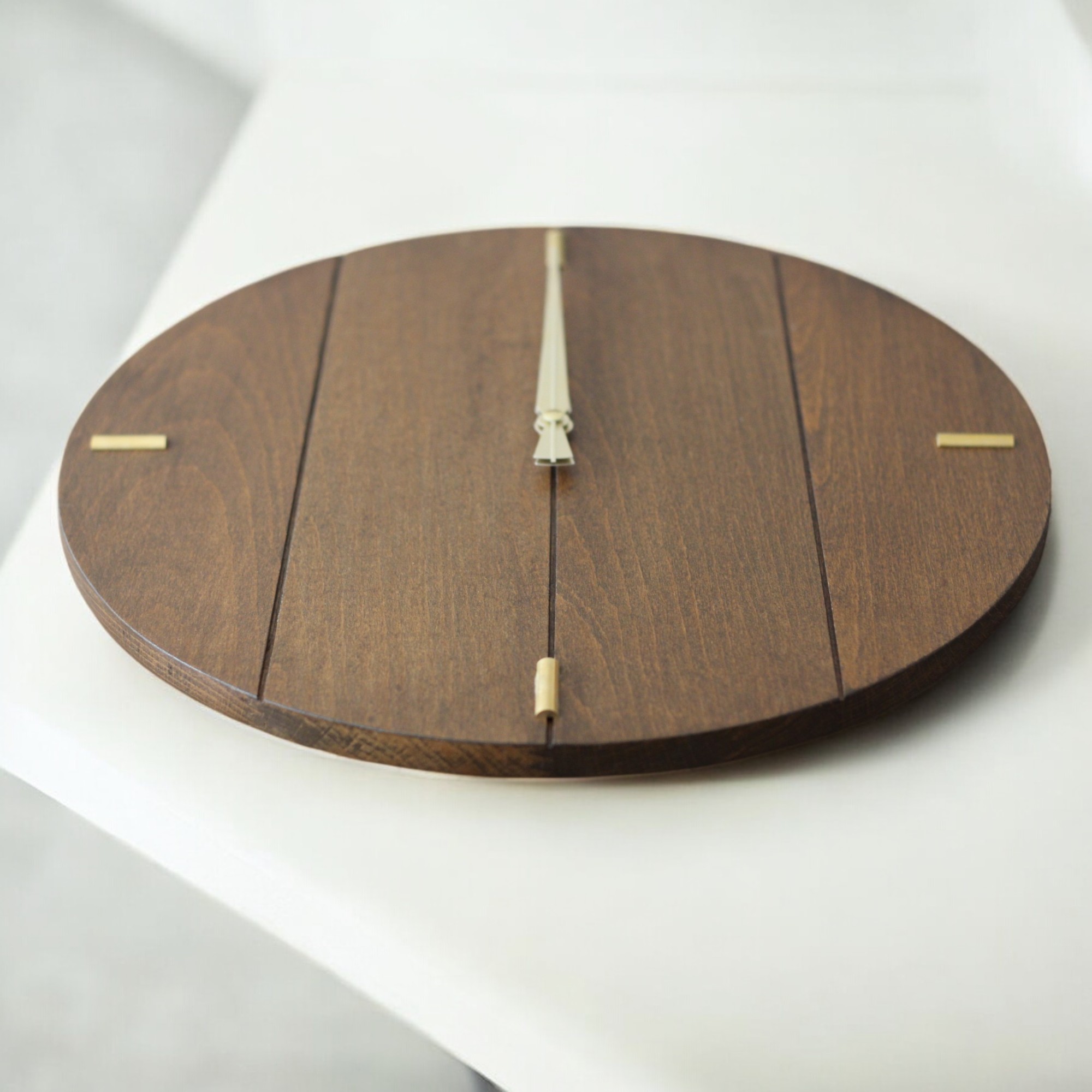 WOAA Industrial Design Wooden Wall Clock