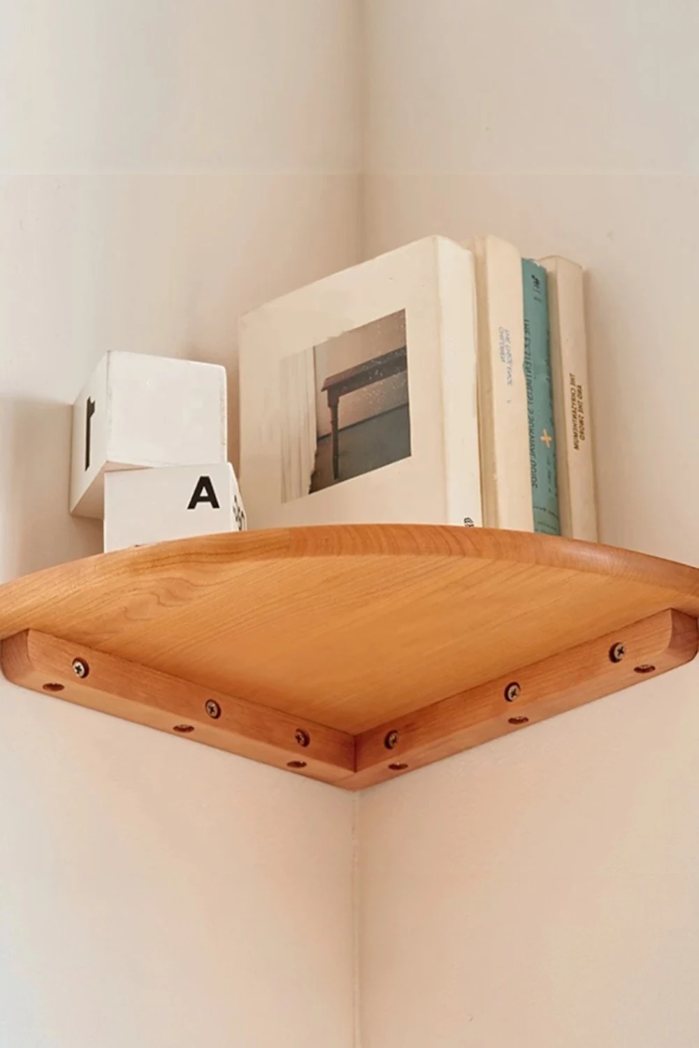 Tila El Yapımı Ahşap Raf 3'lü Set