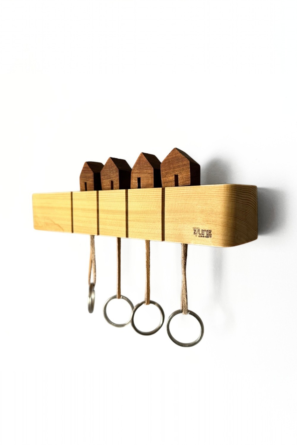 Merla Handmade Wooden Keychain