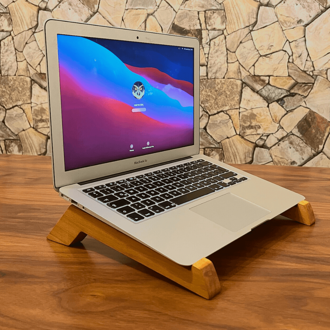 Handmade Wooden Laptop Stand