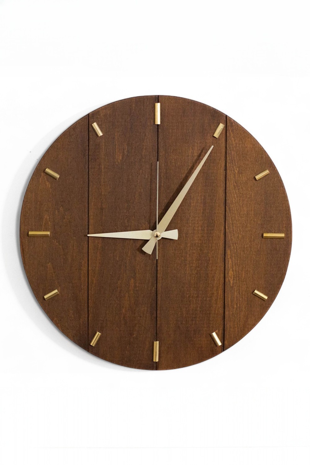 WOAA Industrial Design Wooden Wall Clock