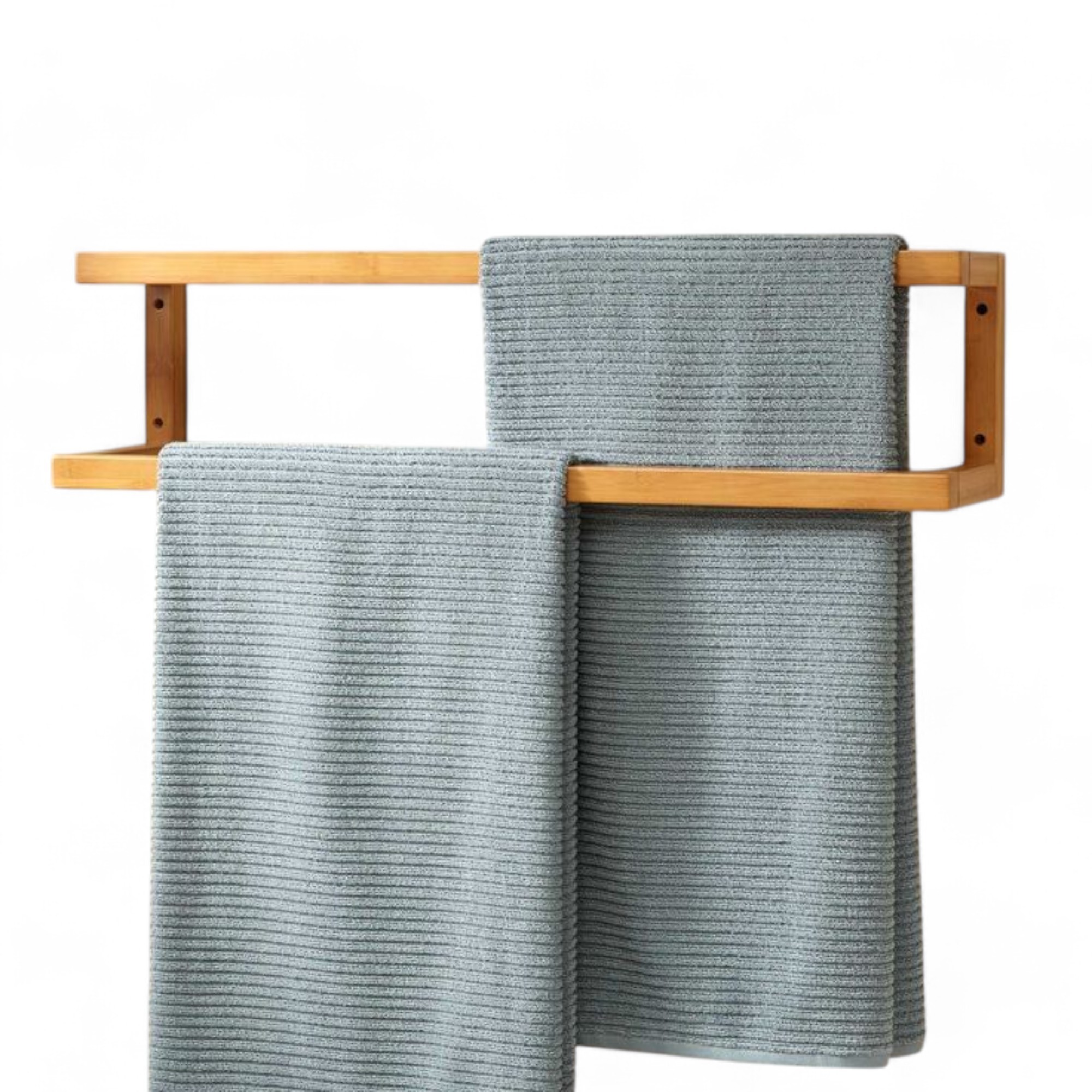 Signature Wooden Towel Rack