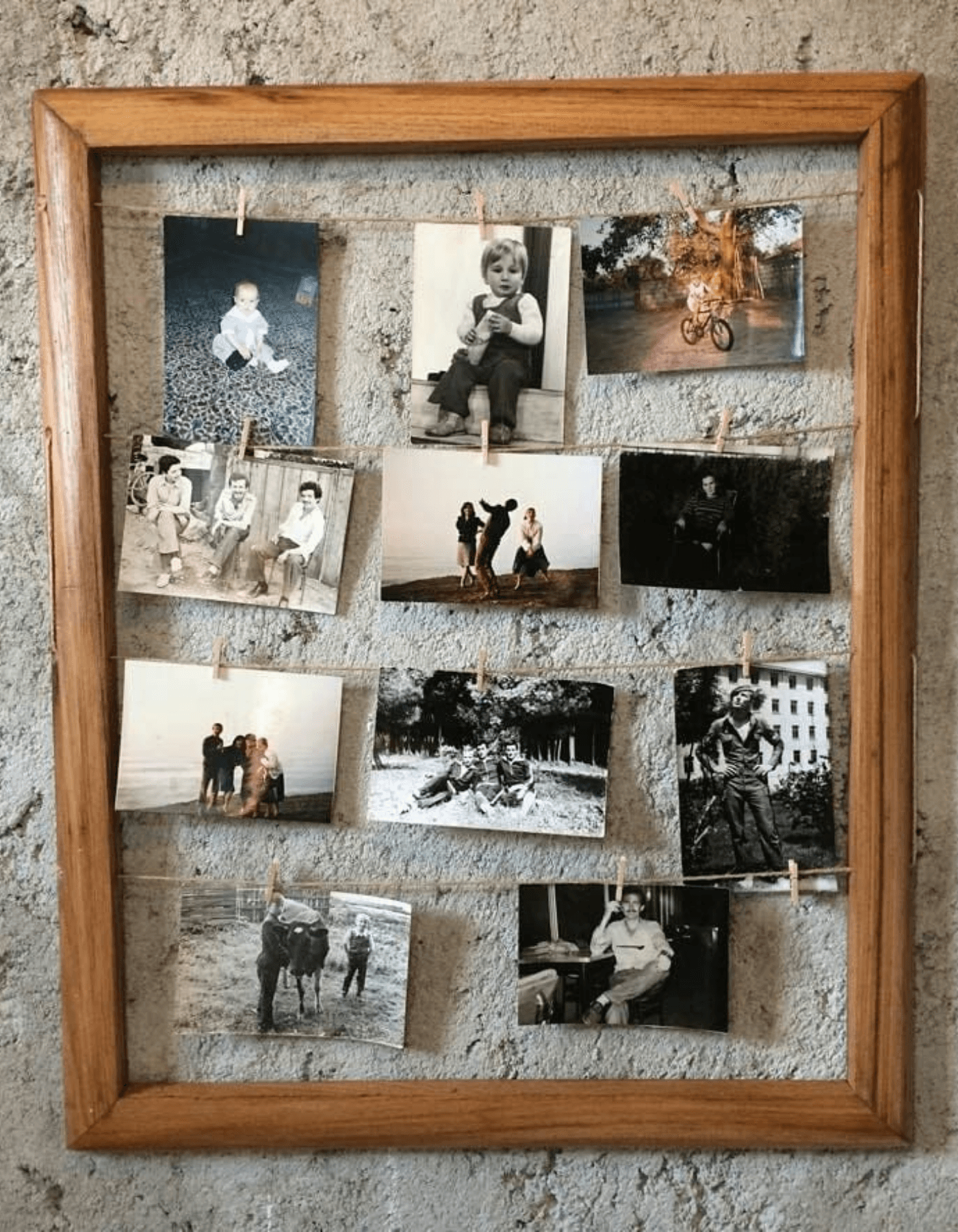 Premium Handmade Wooden Memory Frame