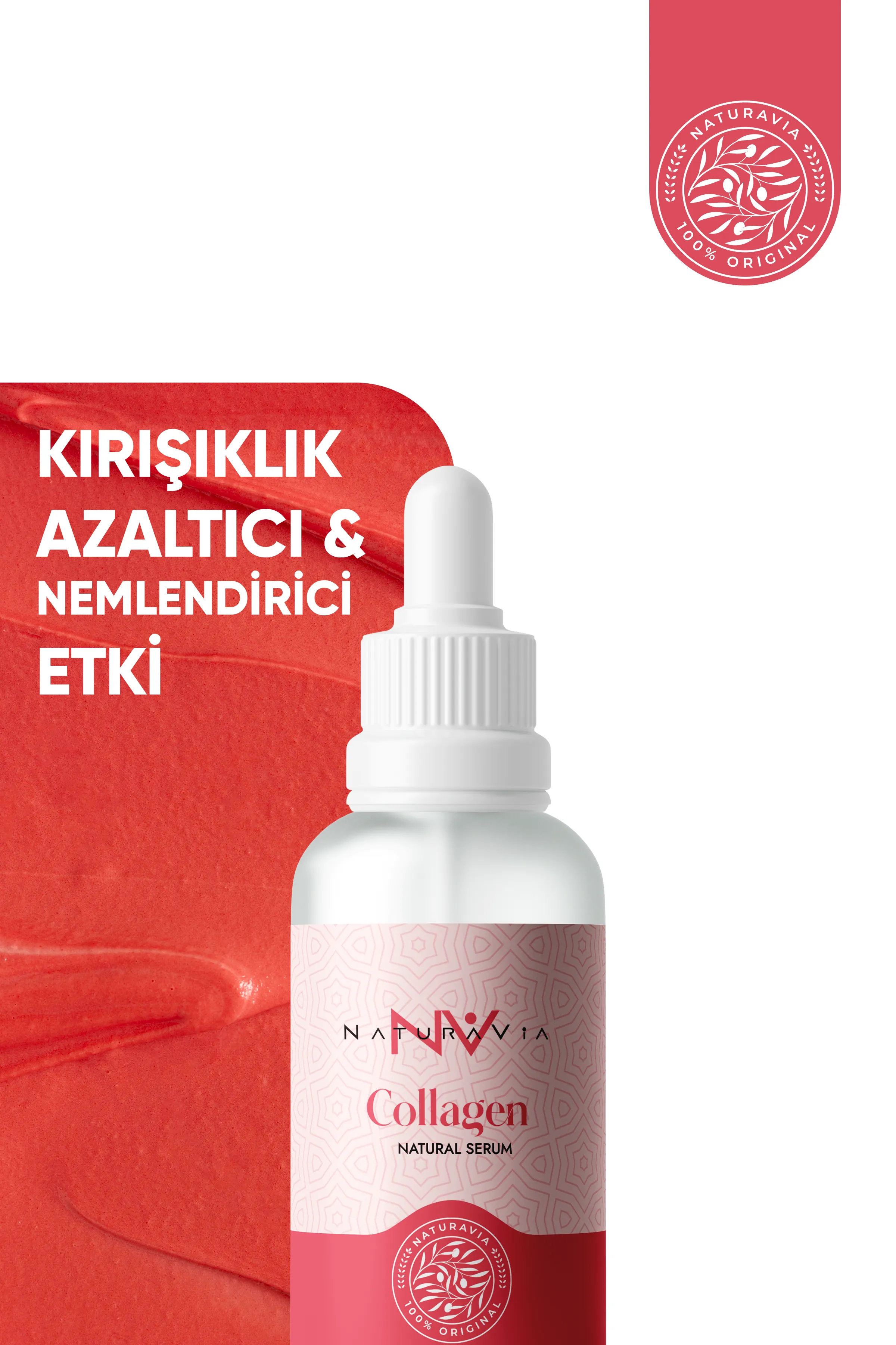 Kolajen Serum 30 ml – Kırışıklık Karşıtı, Gözenek Sıkılaştırıcı ve Cilt Sıkılaştırıcı Bakım | İnce Çizgi Azaltıcı