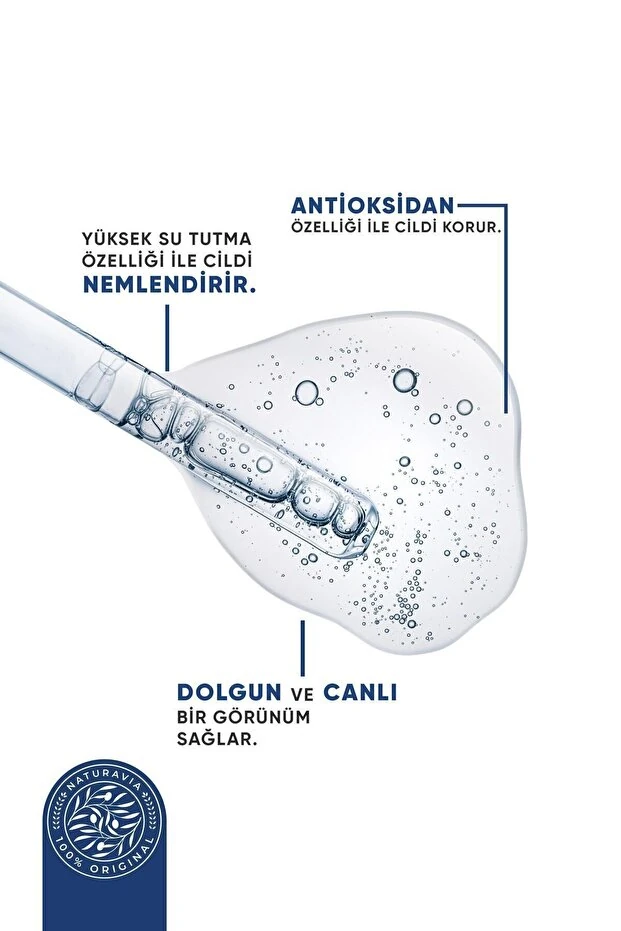 Yoğun Nemlendirici & Dolgunlaştırıcı Hyalüronik Asit Serum 30 ml – Tüm Cilt Tipleri İçin | Derin Nem & Genç Görünüm