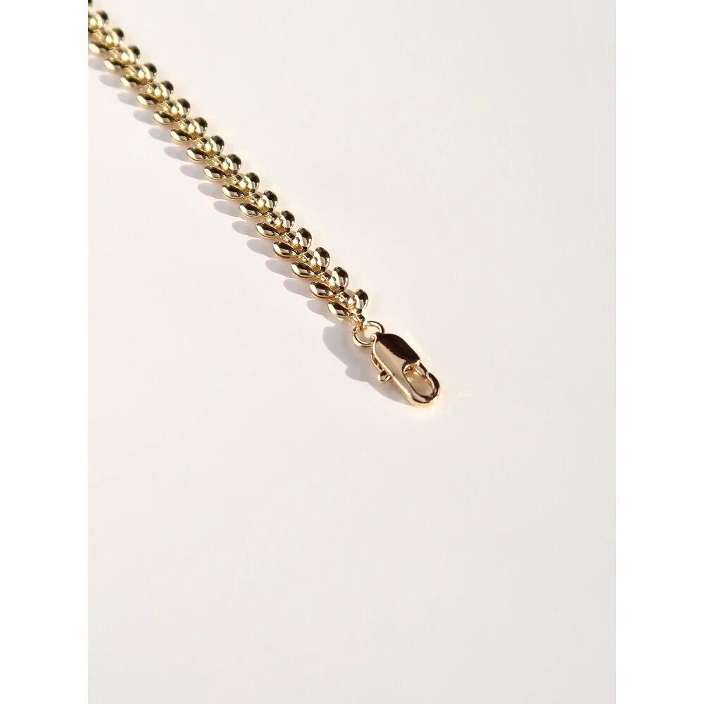 Herringbone Çelik Bileklik